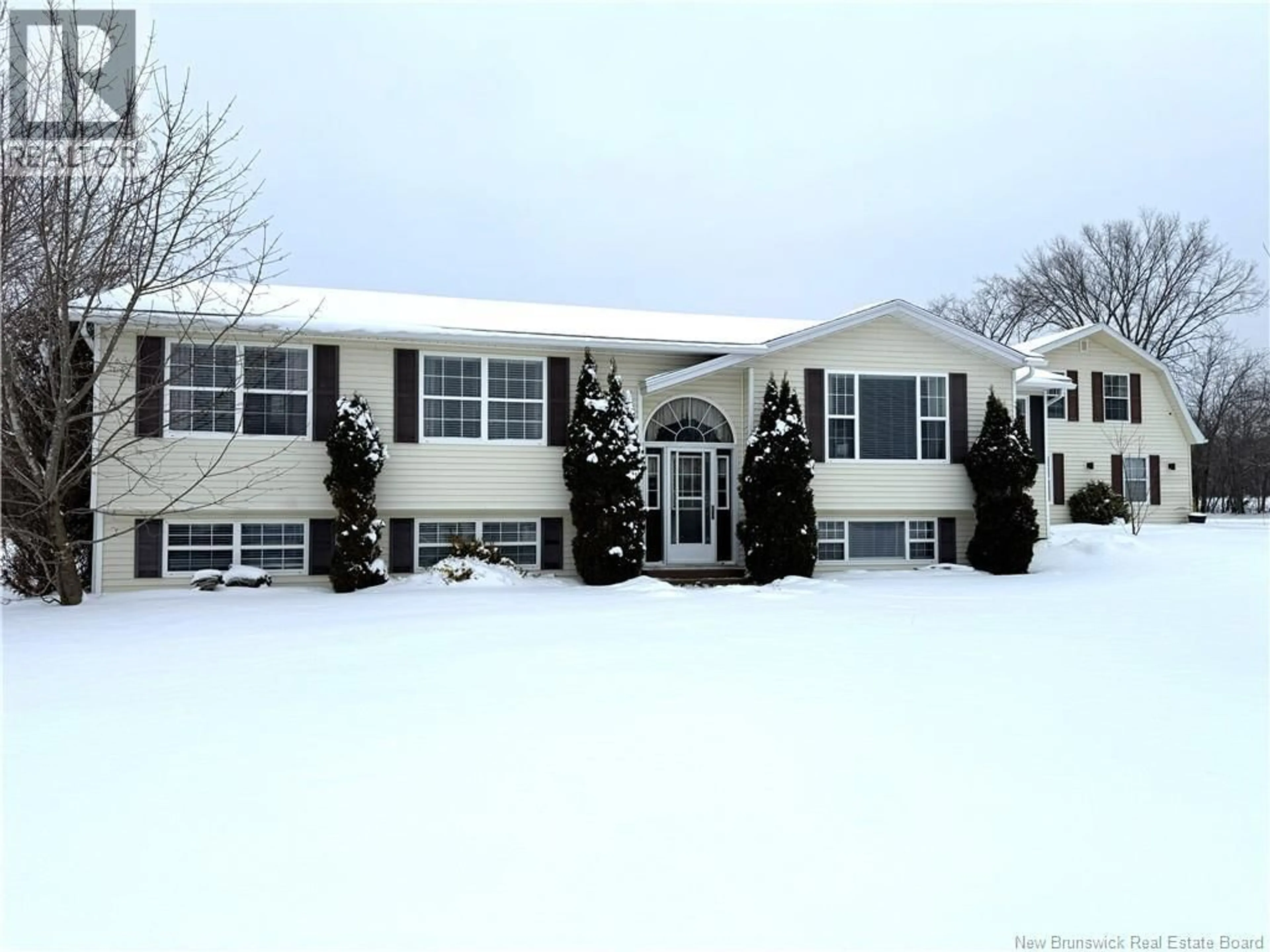 Home with vinyl exterior material, street for 9298 ROUTE 3, St. Stephen New Brunswick E3L2W9