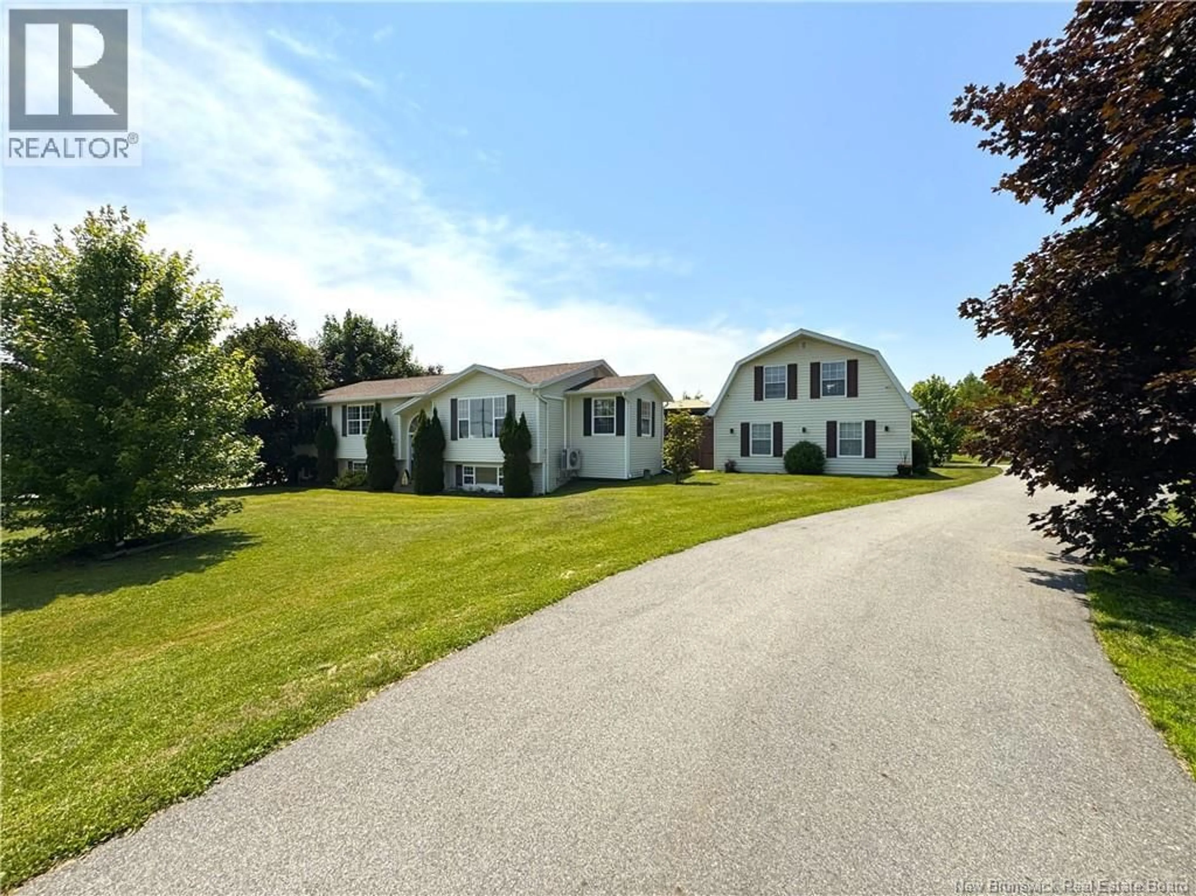 Home with vinyl exterior material, street for 9298 ROUTE 3, St. Stephen New Brunswick E3L2W9