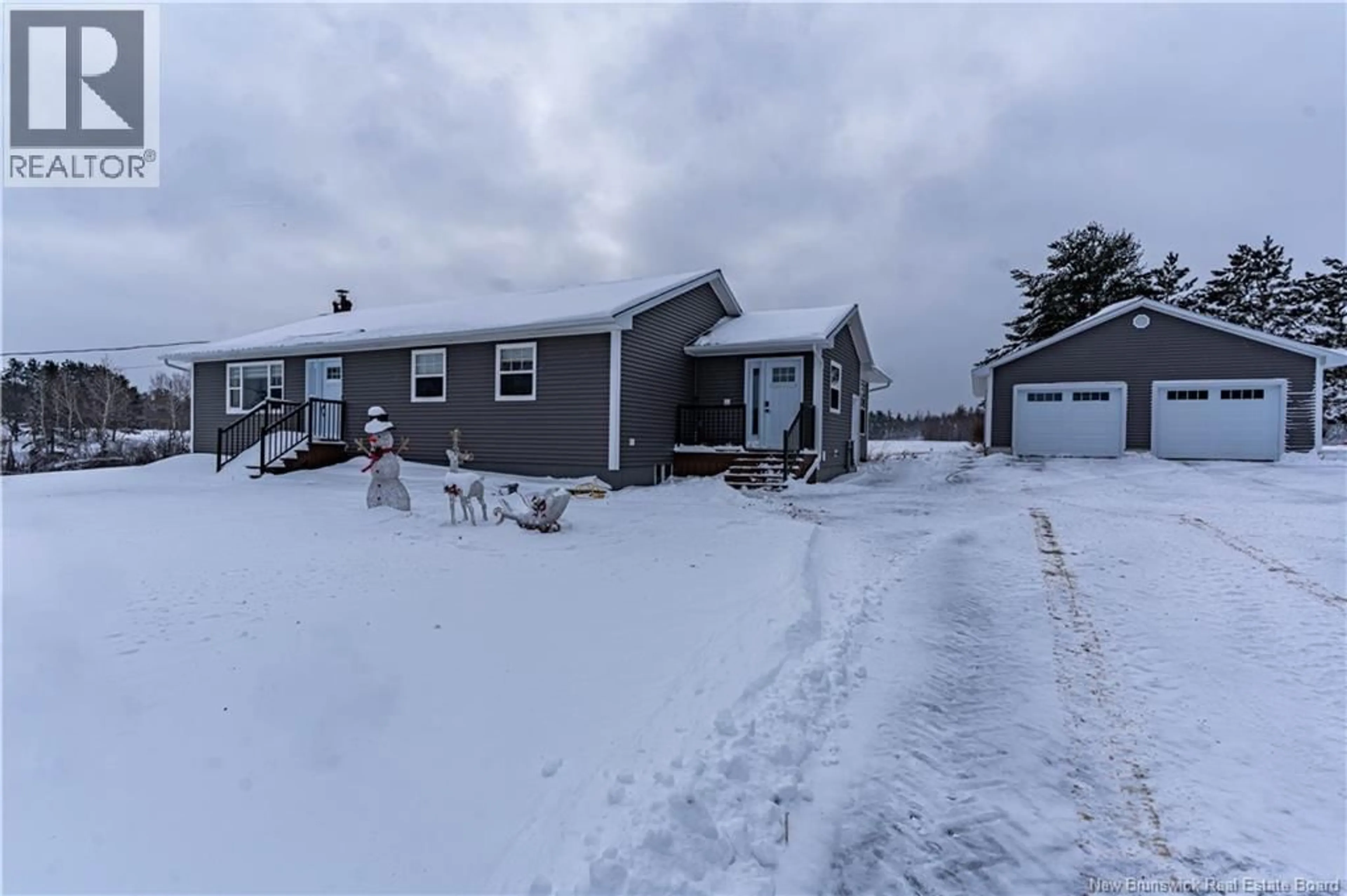 A pic from outside/outdoor area/front of a property/back of a property/a pic from drone, street for 475L LITTLE BRANCH RD, Black River Bridge New Brunswick E1N5N2