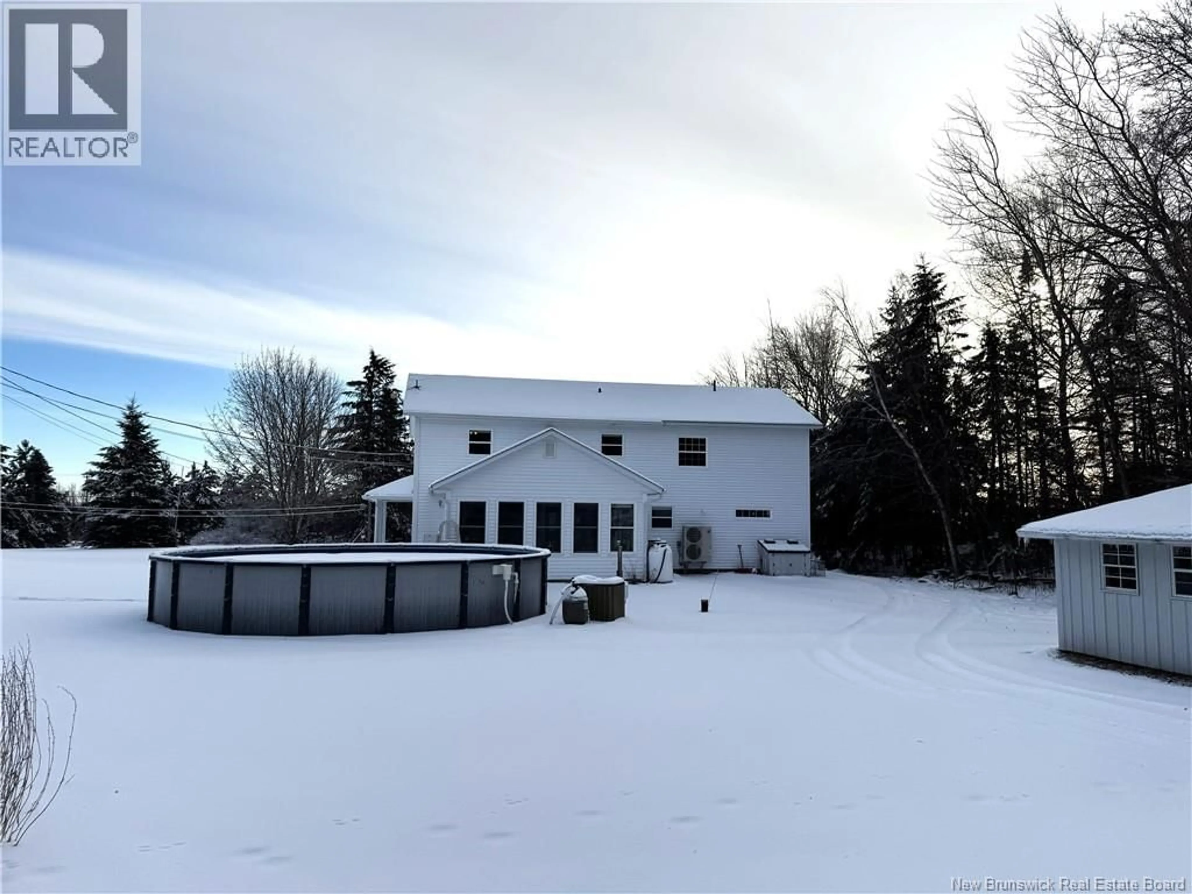 A pic from outside/outdoor area/front of a property/back of a property/a pic from drone, unknown for 960 ROUTE 555, Richmond Settlement New Brunswick E7M4X7