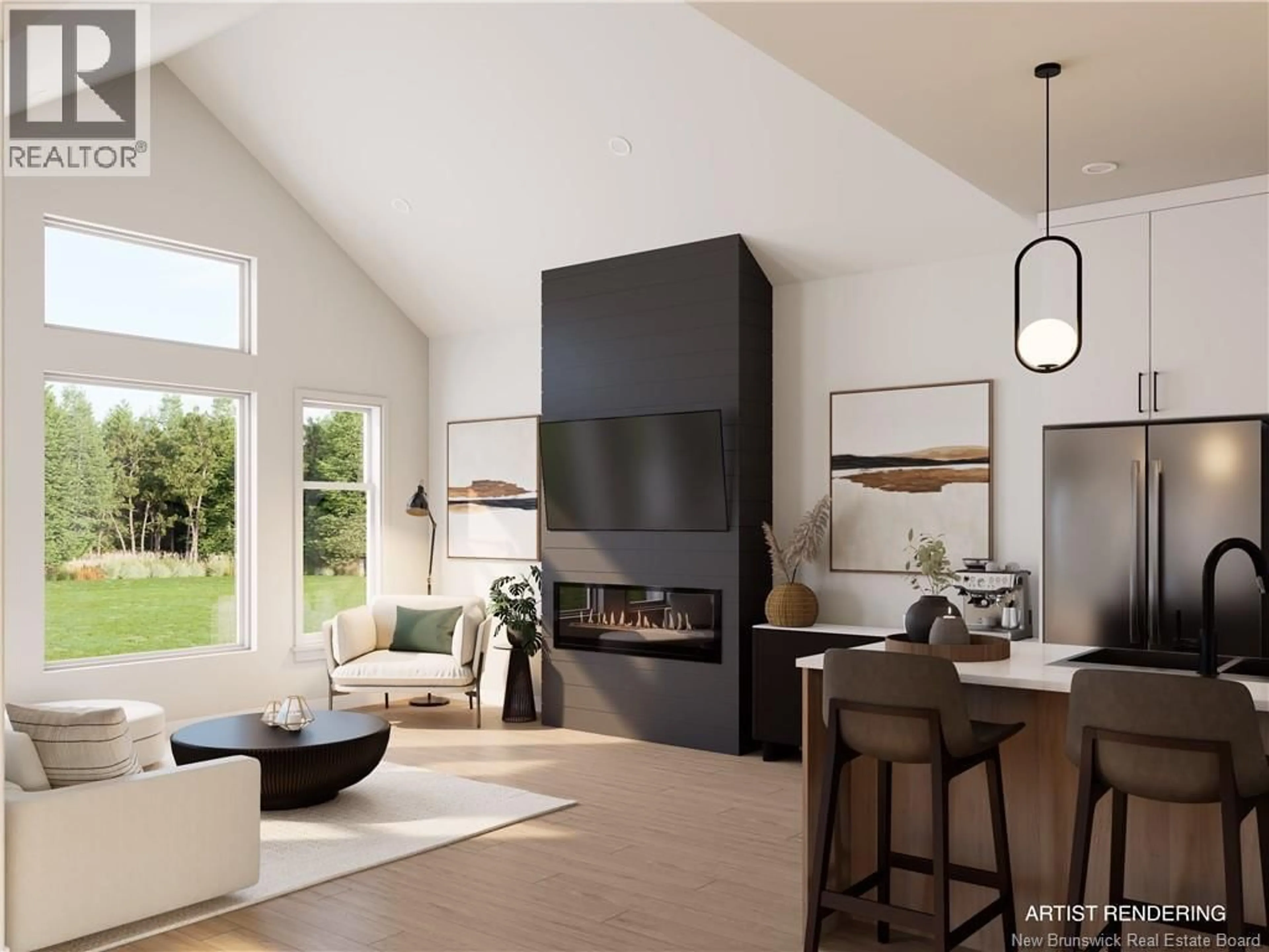 Open concept kitchen, unknown for 87 GRAFTON DRIVE, Quispamsis New Brunswick E2E6B2