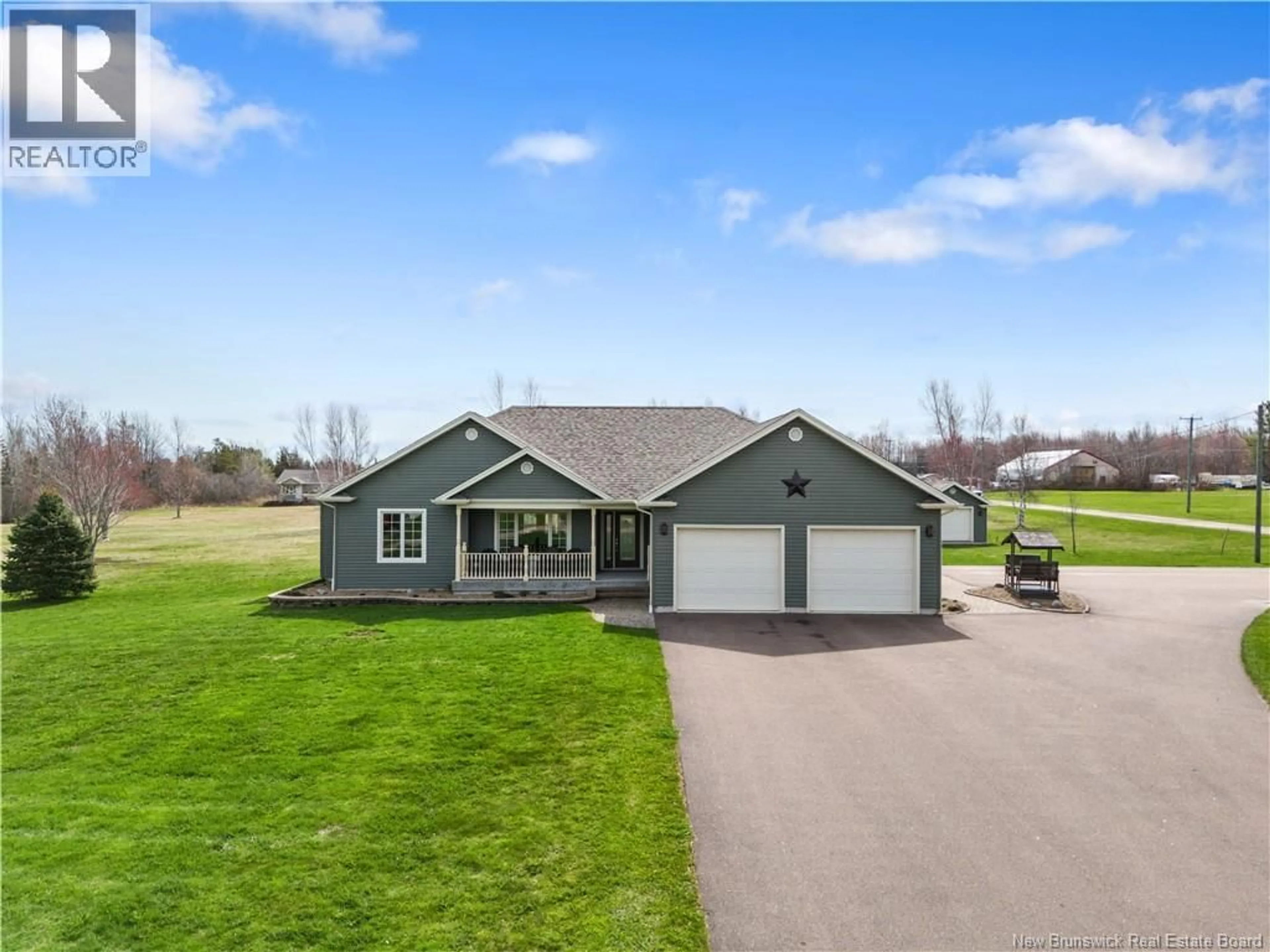 A pic from outside/outdoor area/front of a property/back of a property/a pic from drone, water/lake/river/ocean view for 3042 ROUTE 132, Scoudouc New Brunswick E4P3S4