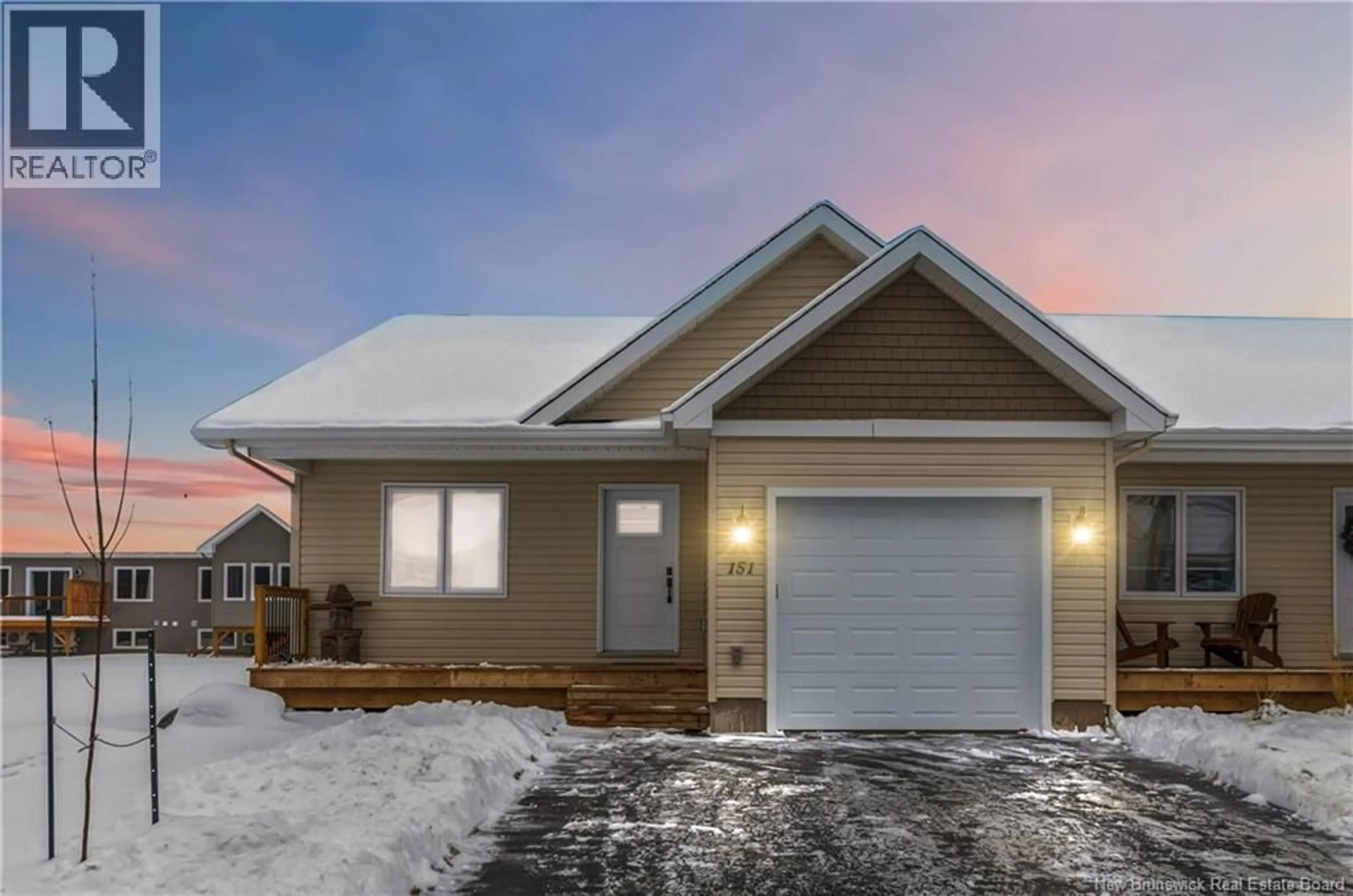 Home with vinyl exterior material, street for 151 SIMONE GALLANT, Shediac New Brunswick E4P2B7
