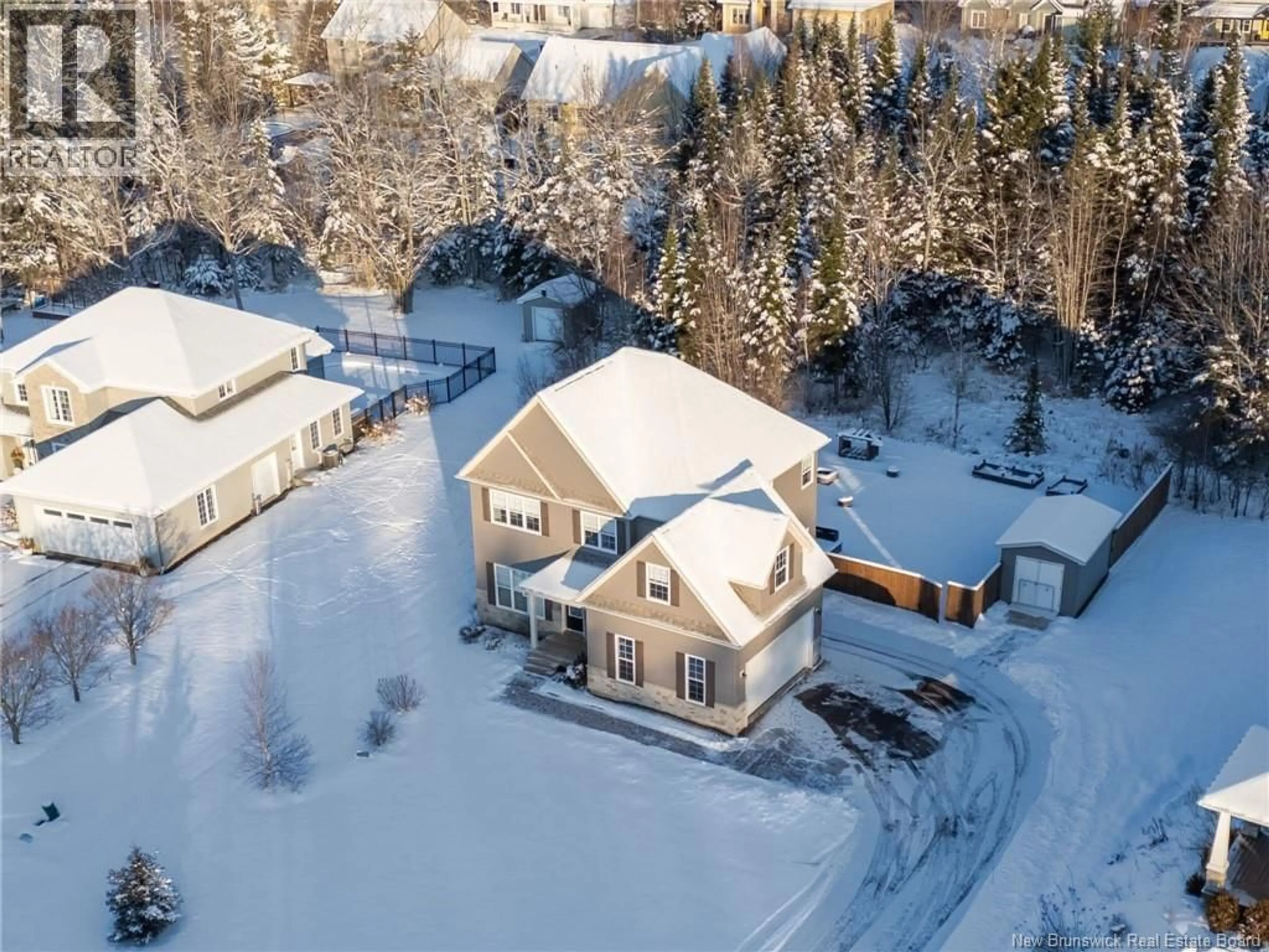 A pic from outside/outdoor area/front of a property/back of a property/a pic from drone, street for 51 MAURICE CRESCENT, Dieppe New Brunswick E1A8R1