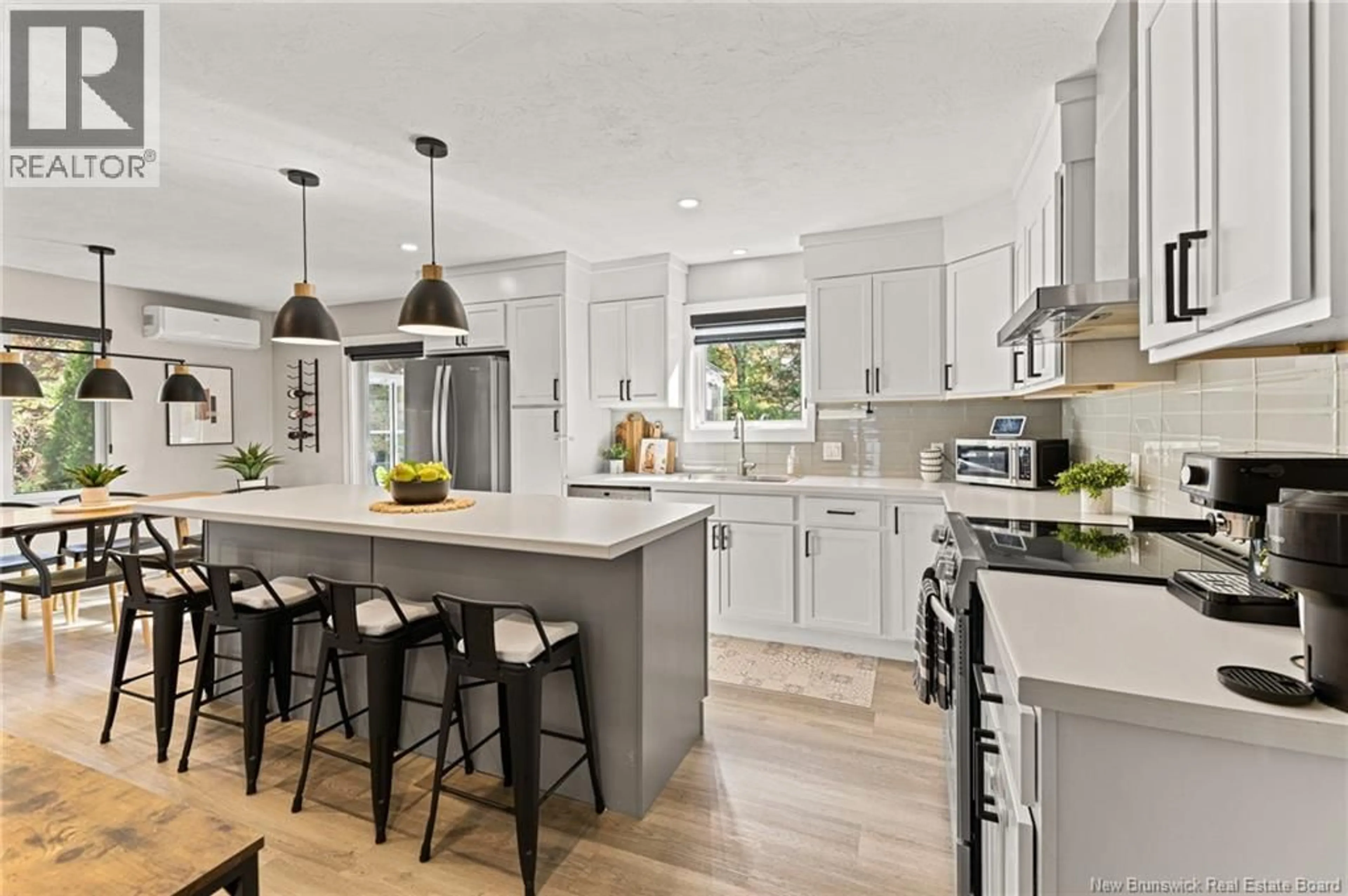 Open concept kitchen, ceramic/tile floor for 628 CLARENCE CORMIER STREET, Dieppe New Brunswick E1A7T3