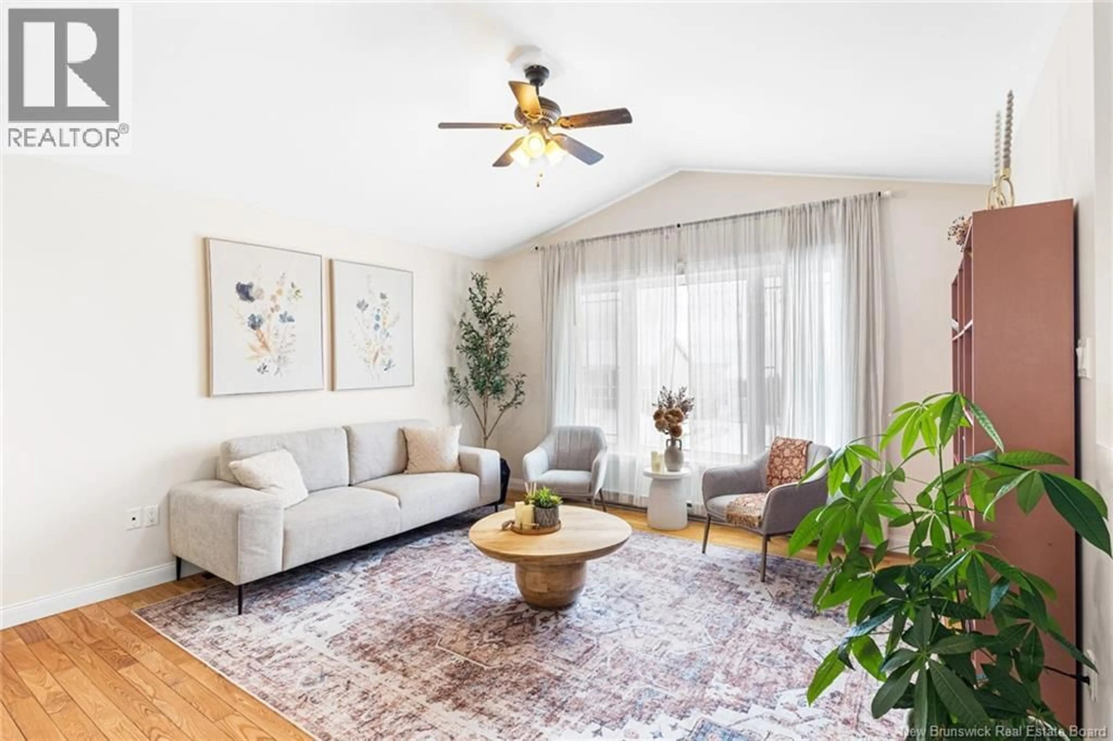 Living room with furniture, unknown for 13 HARRIS STREET, Oromocto New Brunswick E2V0A7