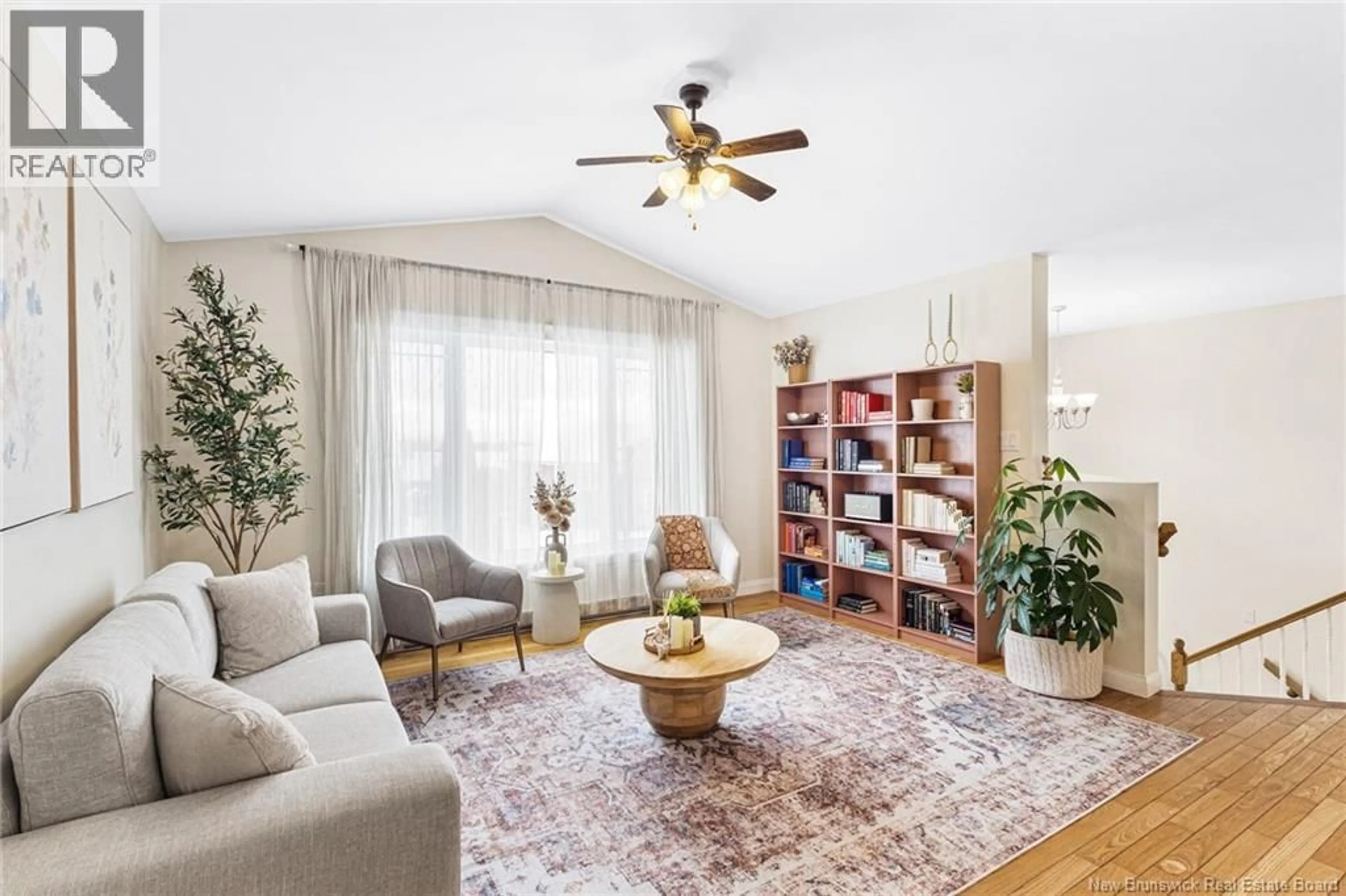 Living room with furniture, unknown for 13 HARRIS STREET, Oromocto New Brunswick E2V0A7