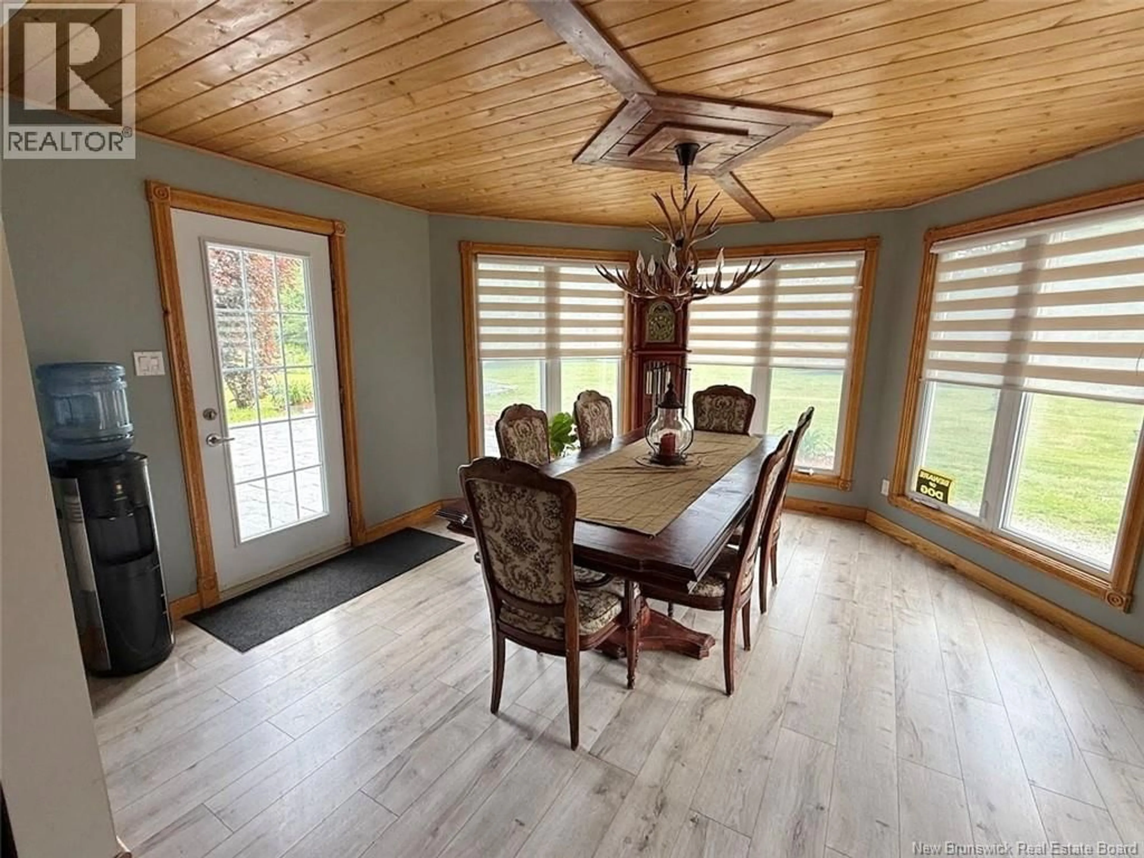 Dining room, wood/laminate floor for 1334 ROUTE 205 ROAD, Clair New Brunswick E7A1Y2