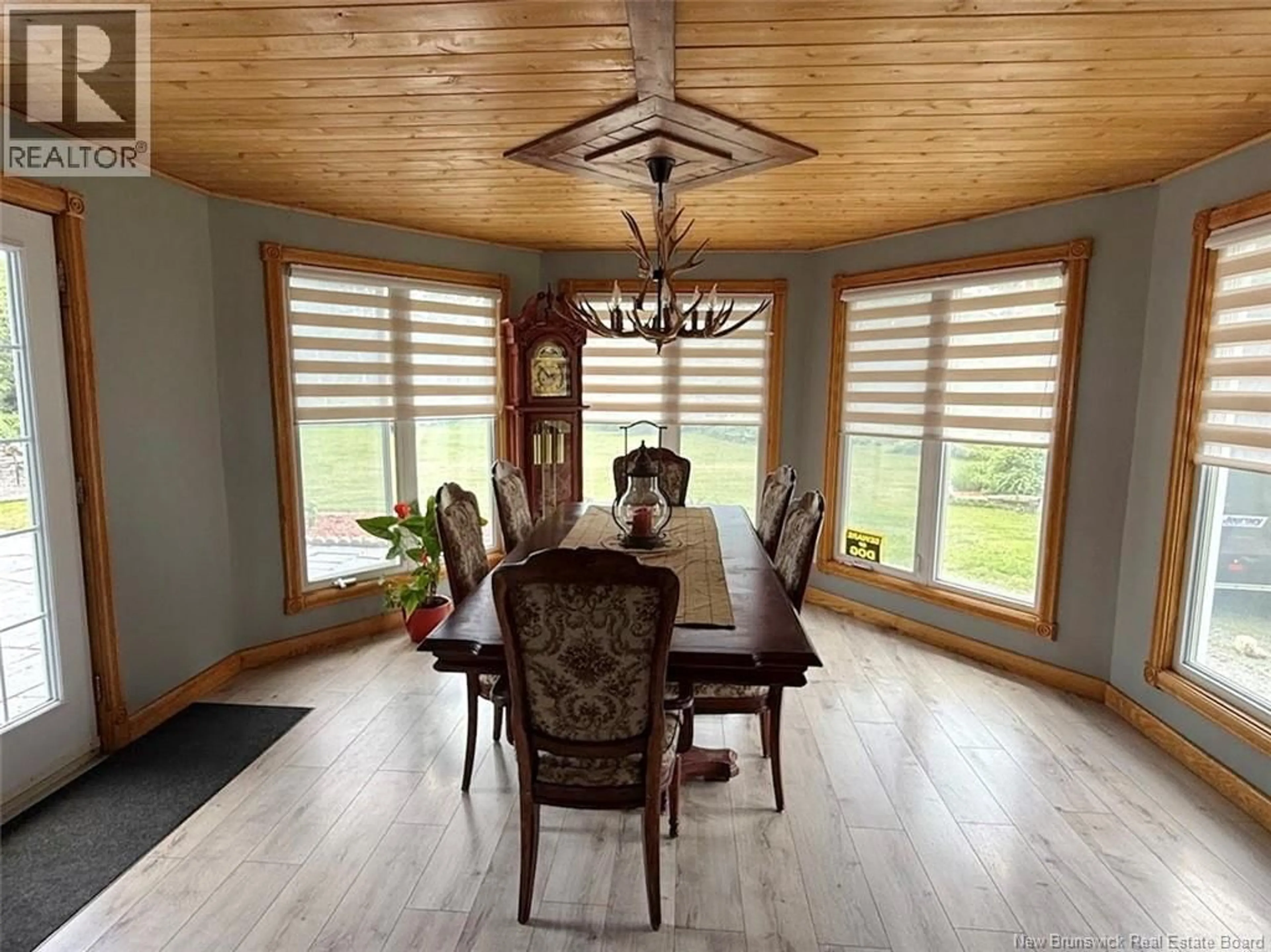 Dining room, wood/laminate floor for 1334 ROUTE 205 ROAD, Clair New Brunswick E7A1Y2