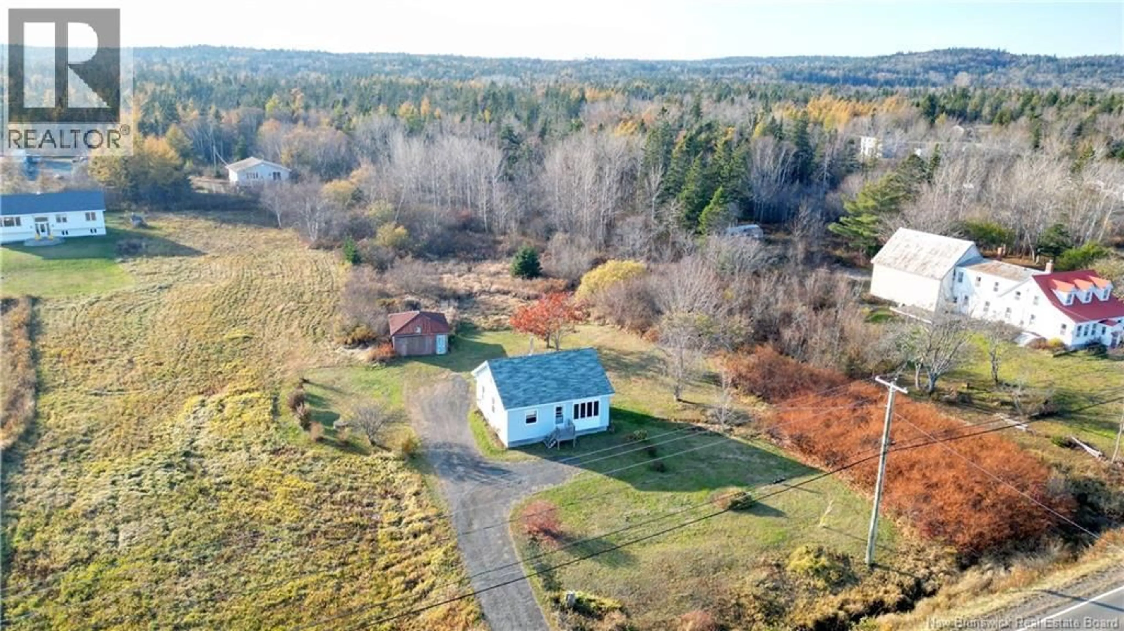 A pic from outside/outdoor area/front of a property/back of a property/a pic from drone, unknown for 610 ROUTE 776, Grand Manan New Brunswick E5G3C1