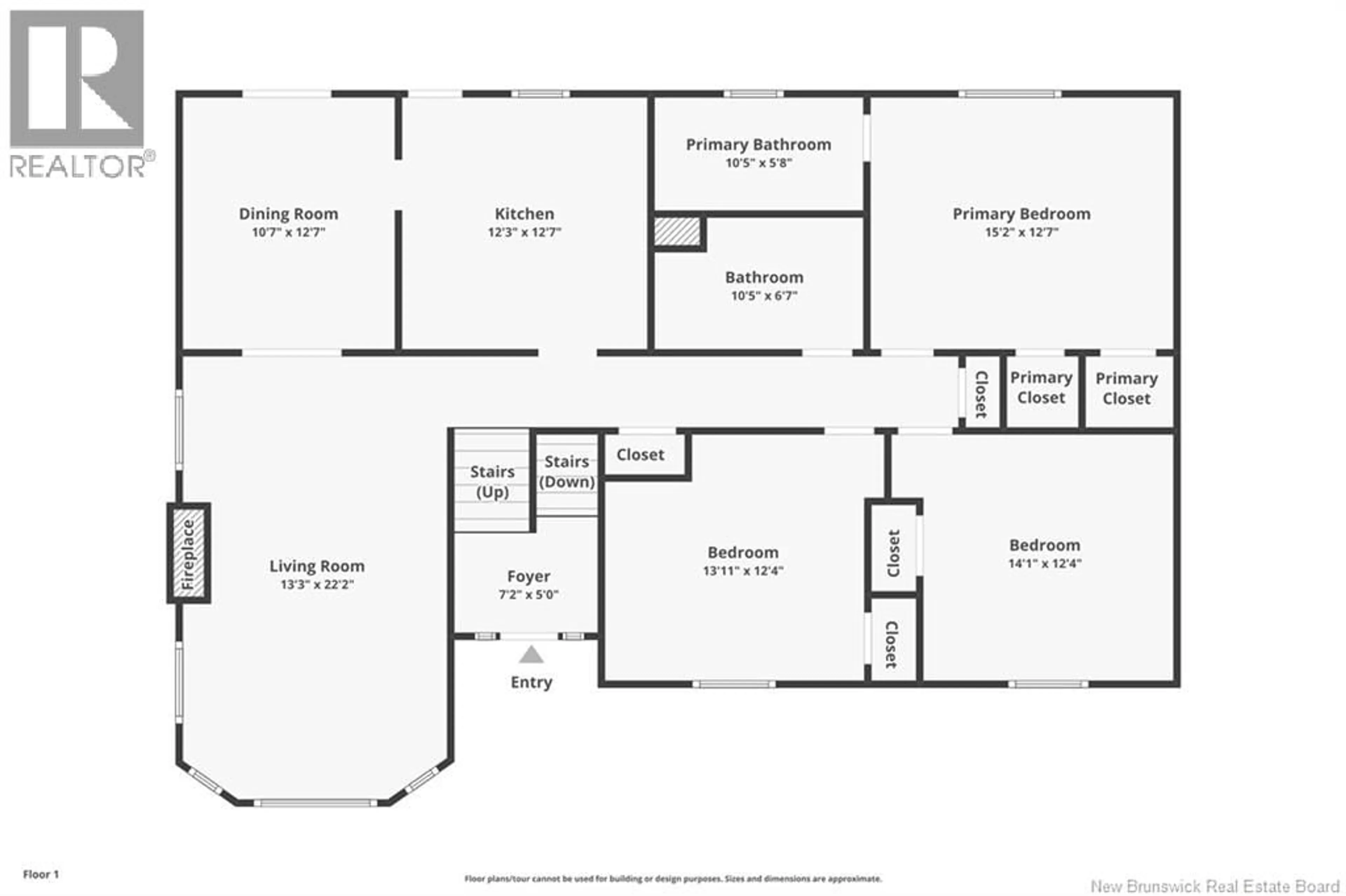 Floor plan for 19 LODDINGTON STREET, New Maryland New Brunswick E3C1M3