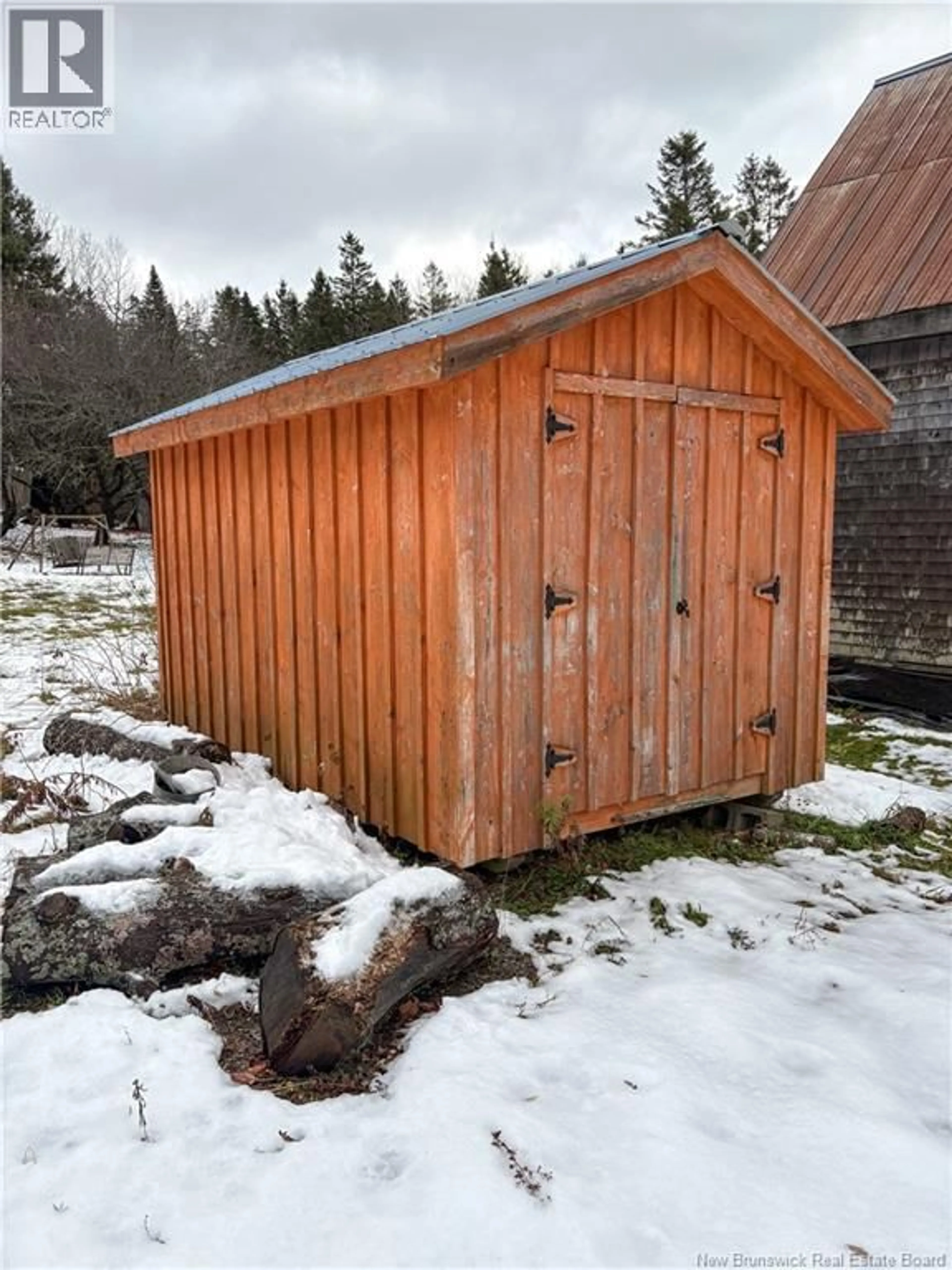 Shed for 254 CENTRE GLASSVILLE ROAD, Glassville New Brunswick E7L1T7