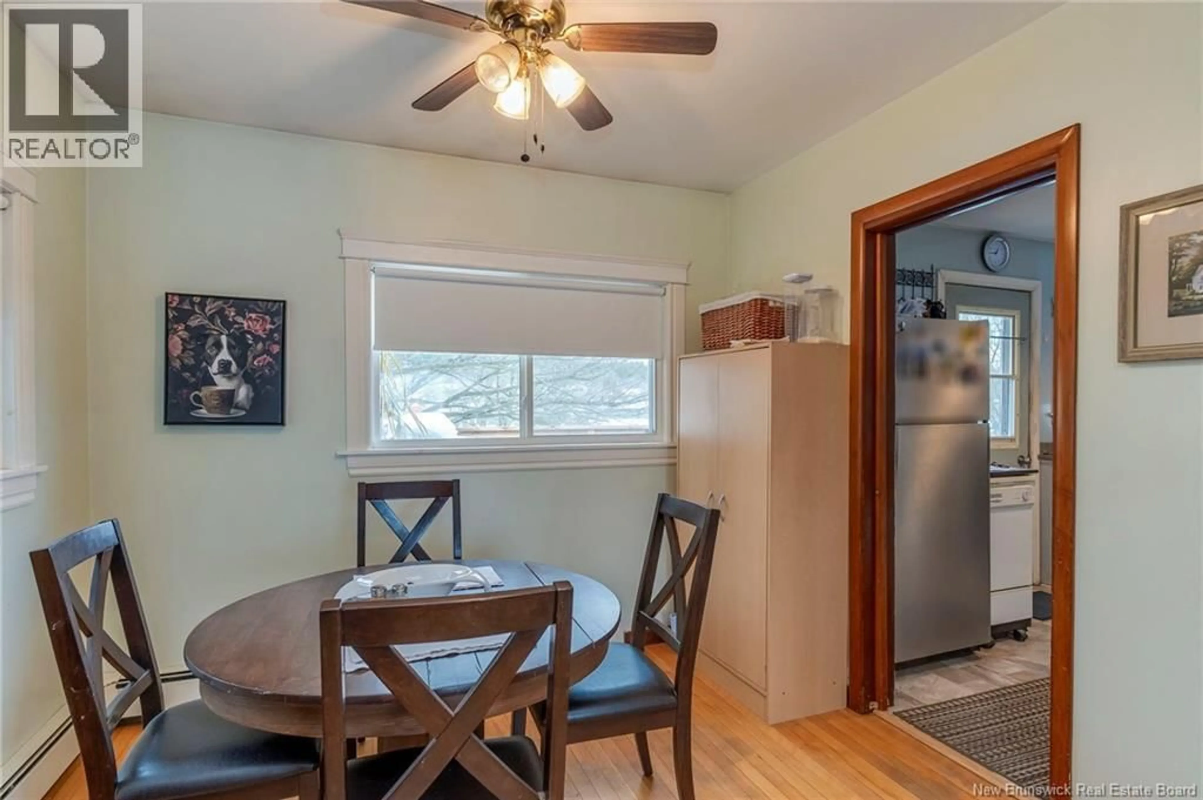Dining room, wood/laminate floor for 12 KELTON STREET, Saint John New Brunswick E2J3A7