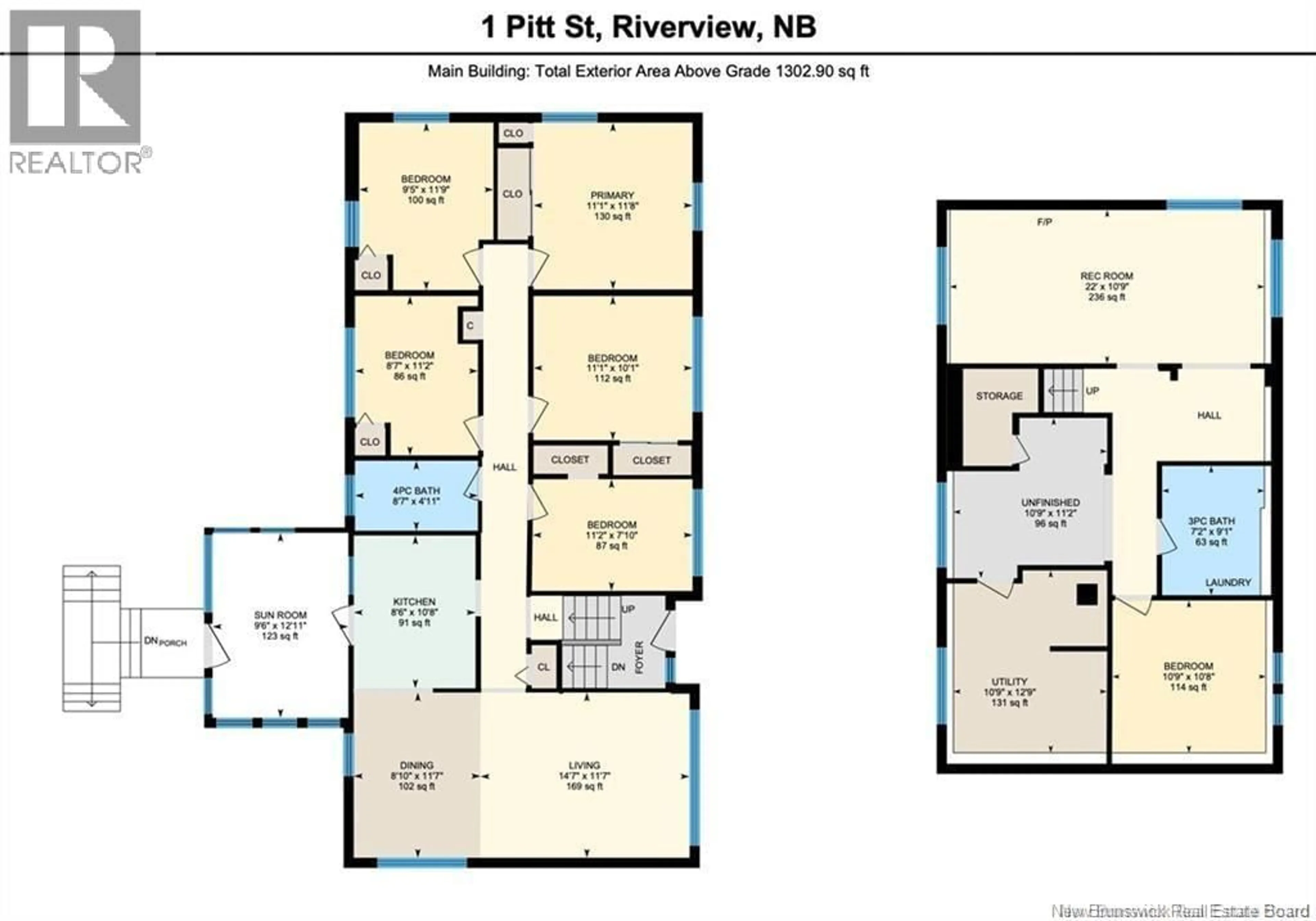 Floor plan for 1 PITT STREET, Riverview New Brunswick E1B2Y9