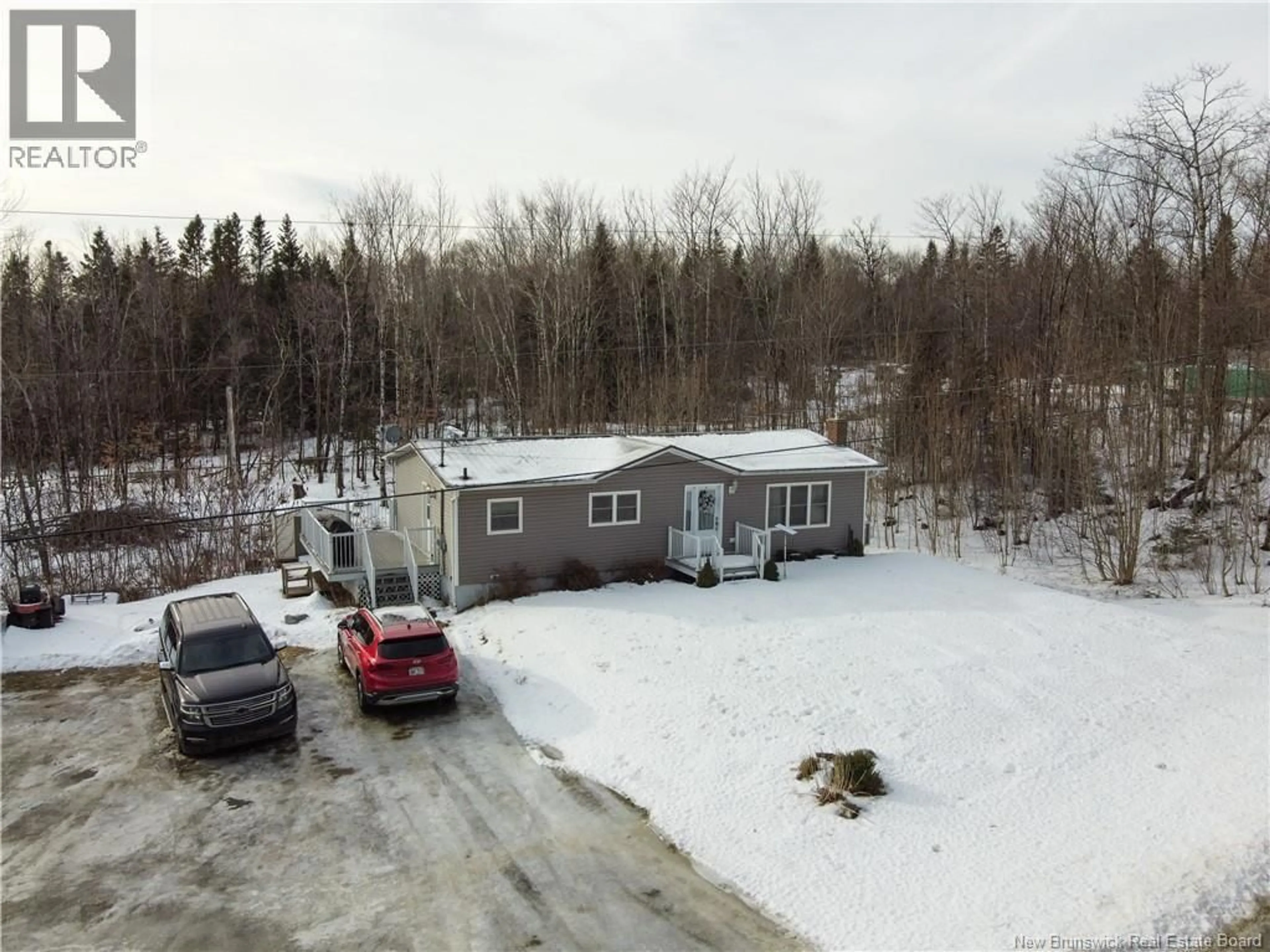 A pic from outside/outdoor area/front of a property/back of a property/a pic from drone, street for 120 JOHNSON SETTLEMENT ROAD, Johnson Settlement New Brunswick E6H1A8