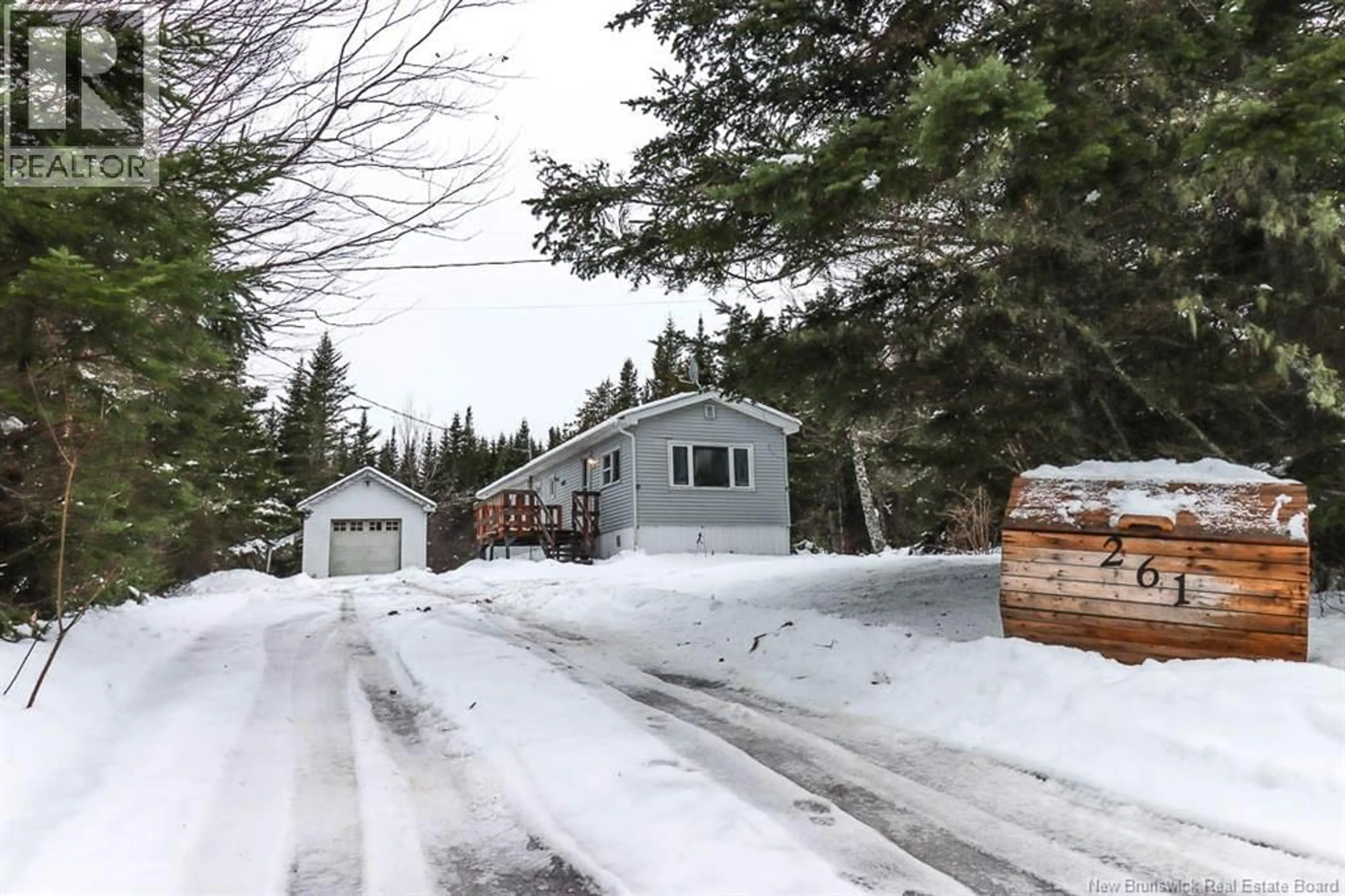 Shed for 261 SHANKLIN ROAD, Bains Corner New Brunswick E5R1S5
