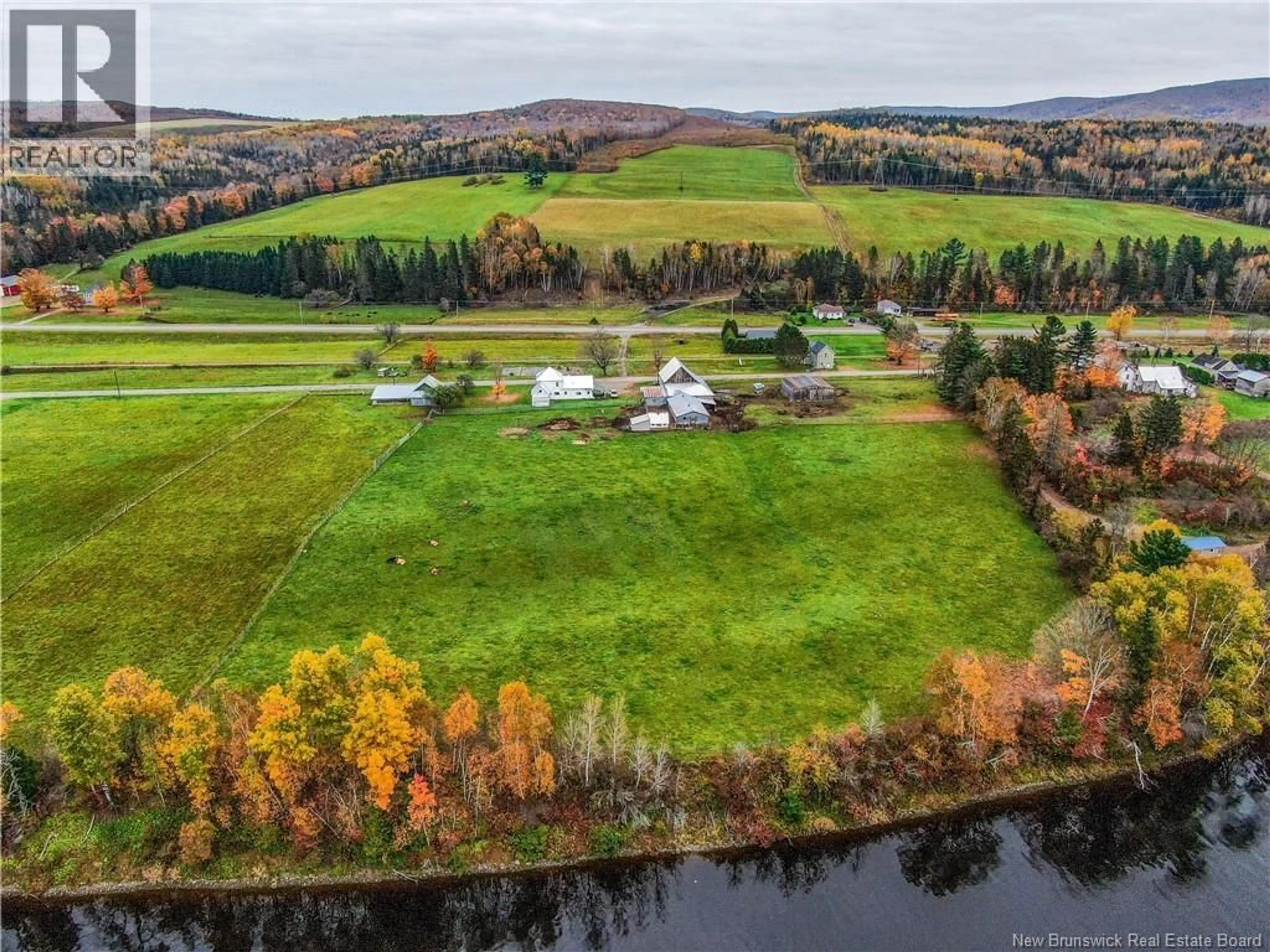 A pic from outside/outdoor area/front of a property/back of a property/a pic from drone, water/lake/river/ocean view for 59 KILBURN ROAD, Kilburn New Brunswick E7H1J5
