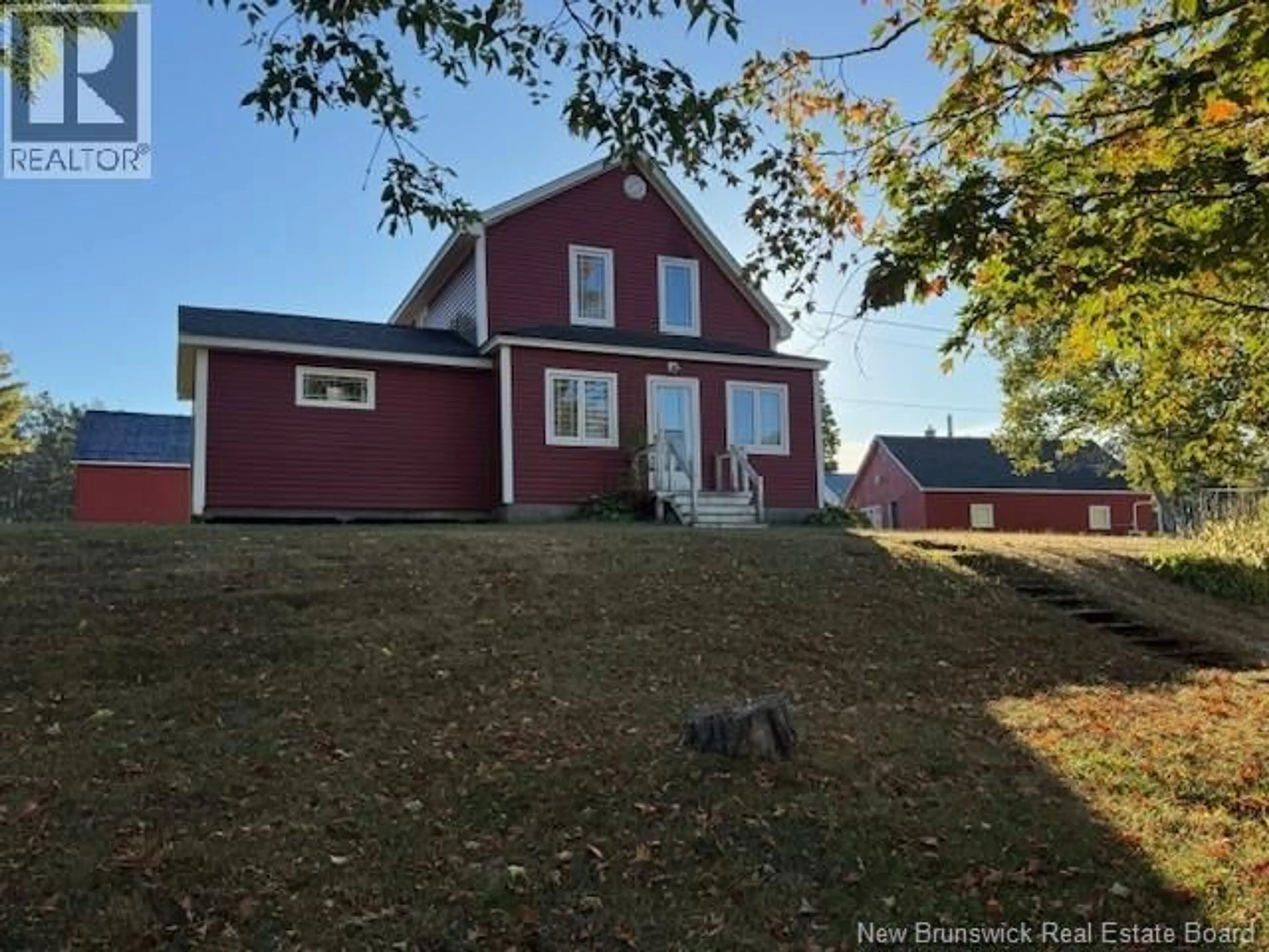 A pic from outside/outdoor area/front of a property/back of a property/a pic from drone, unknown for 31 RIVER ROAD, Elgin New Brunswick E4Z2H3