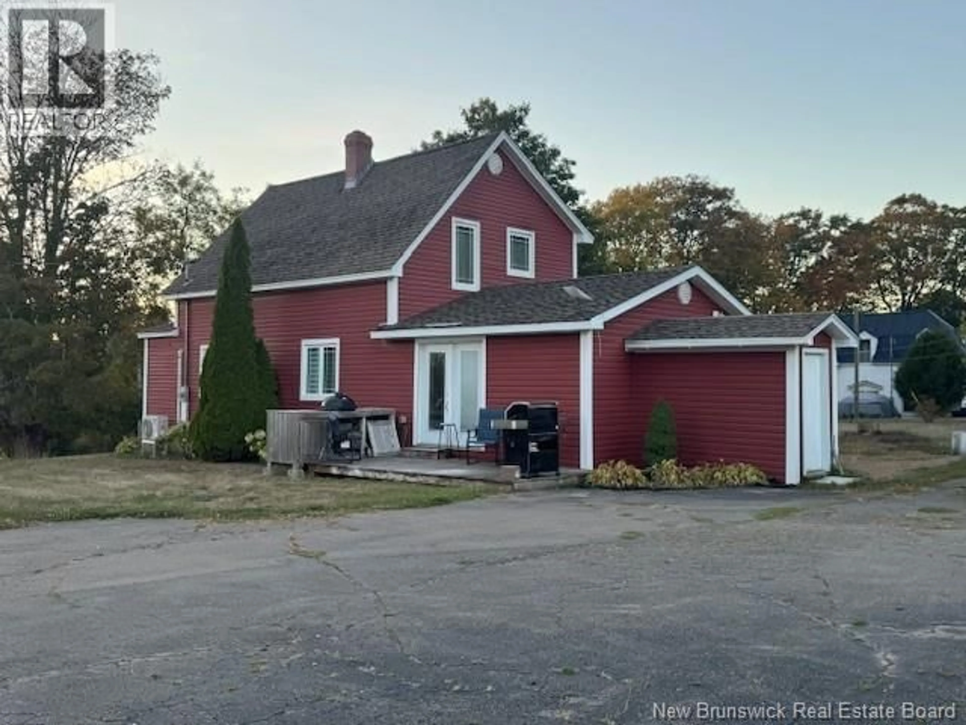 A pic from outside/outdoor area/front of a property/back of a property/a pic from drone, street for 31 RIVER ROAD, Elgin New Brunswick E4Z2H3
