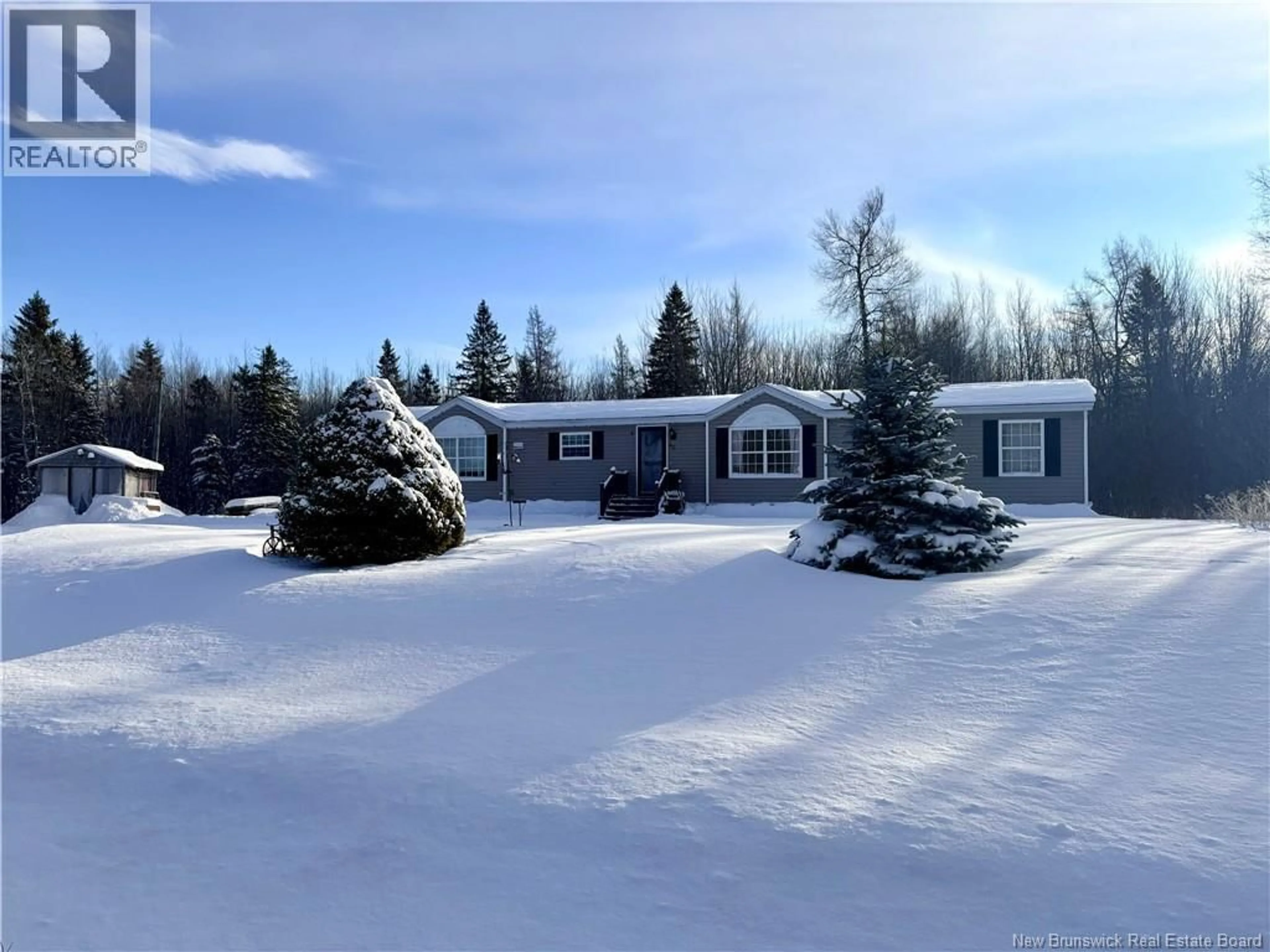 A pic from outside/outdoor area/front of a property/back of a property/a pic from drone, mountain view for 49 MARCELIN, Scoudouc New Brunswick E4P1A3