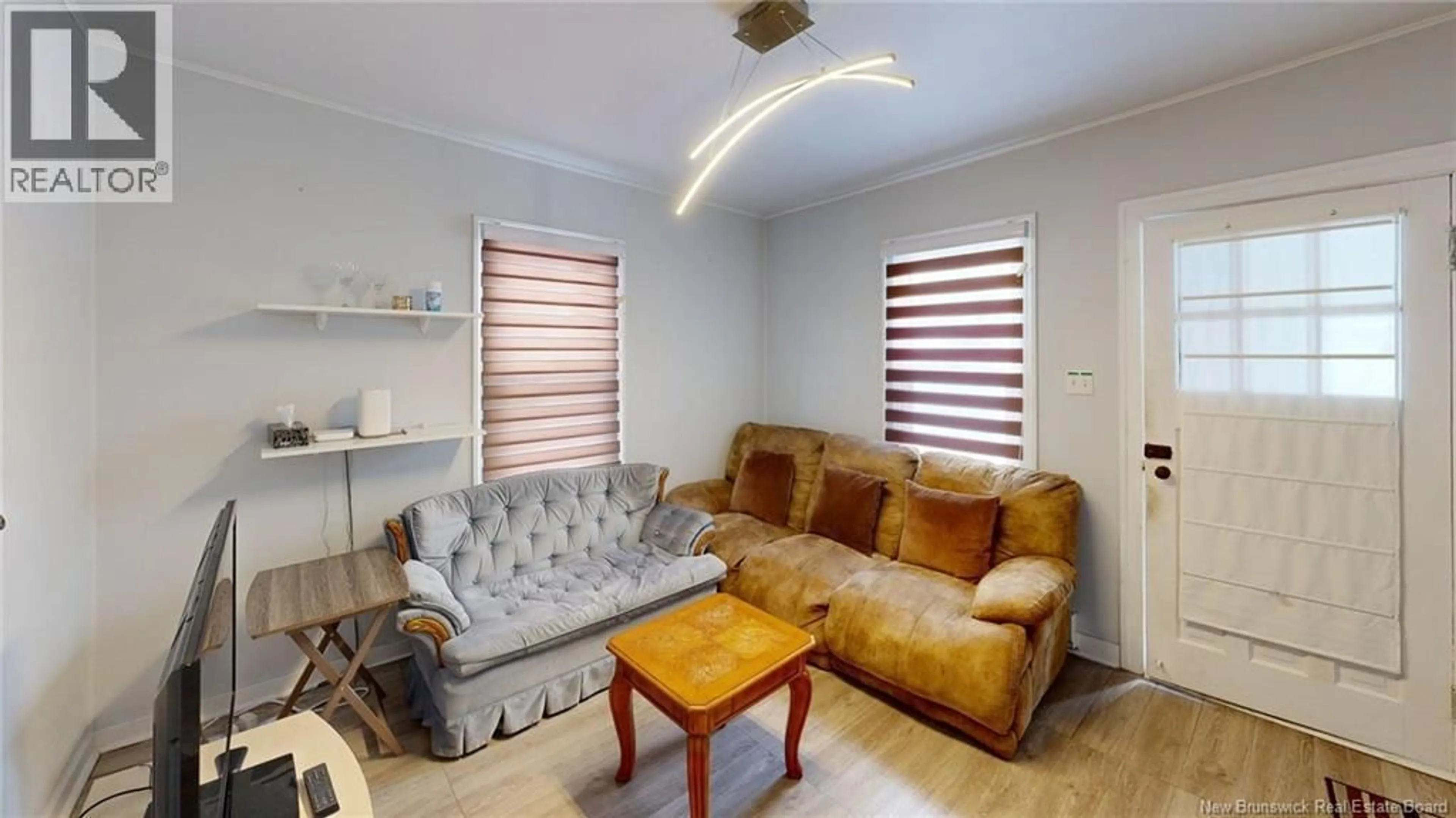 Living room with furniture, wood/laminate floor for 160 PARK AVENUE, Saint John New Brunswick E2J3Y7