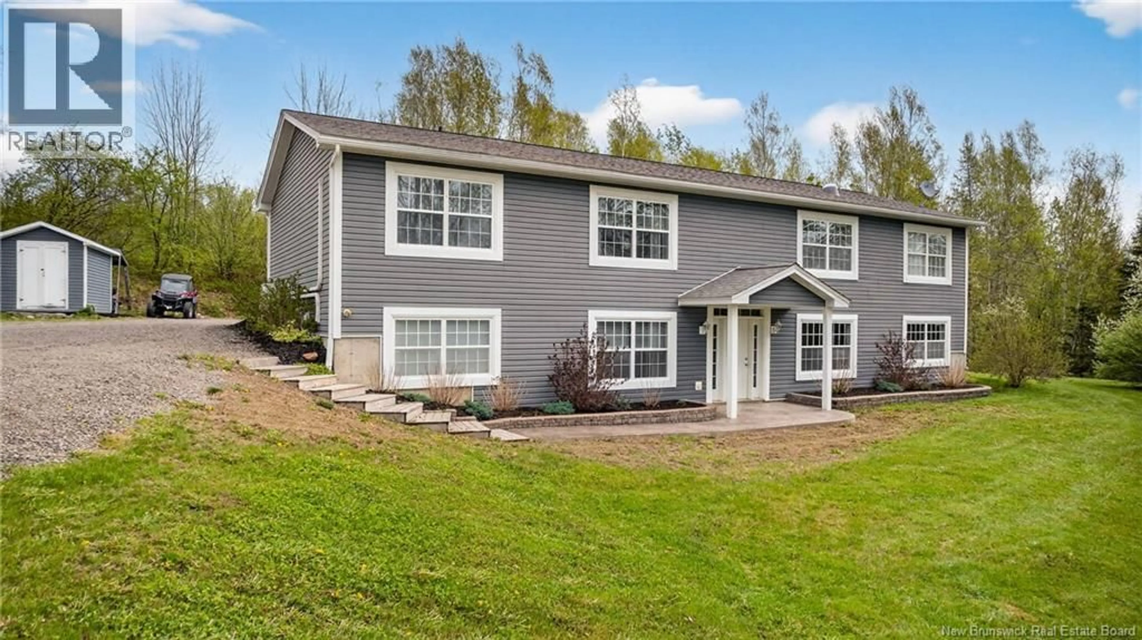 Home with vinyl exterior material, unknown for 74 ST DAVID RIDGE ROAD, Oak Bay New Brunswick E3L4P6