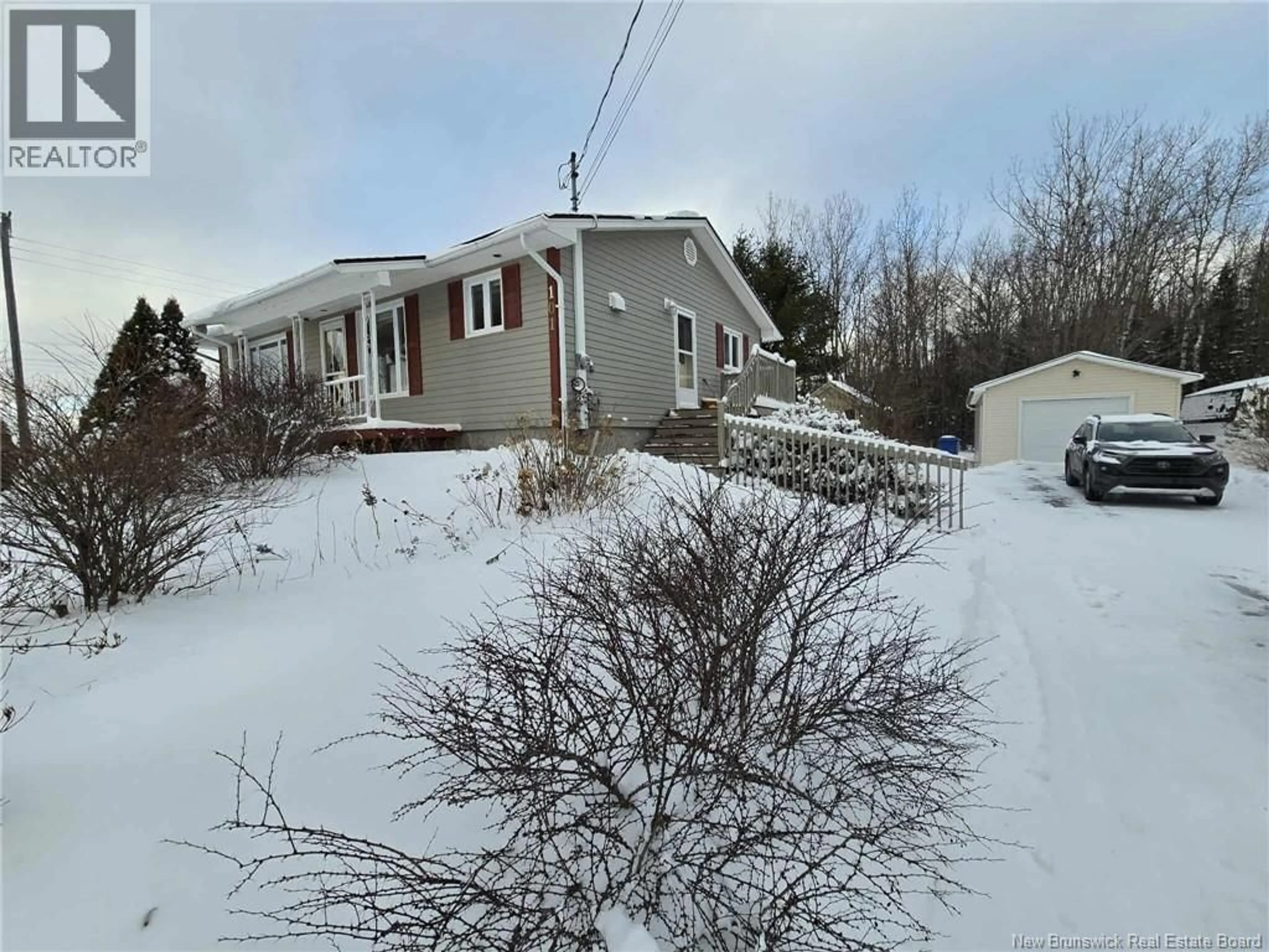 A pic from outside/outdoor area/front of a property/back of a property/a pic from drone, street for 101 CHAMBERLAIN SETTLEMENT, Chamberlain Settlement New Brunswick E2A6G3