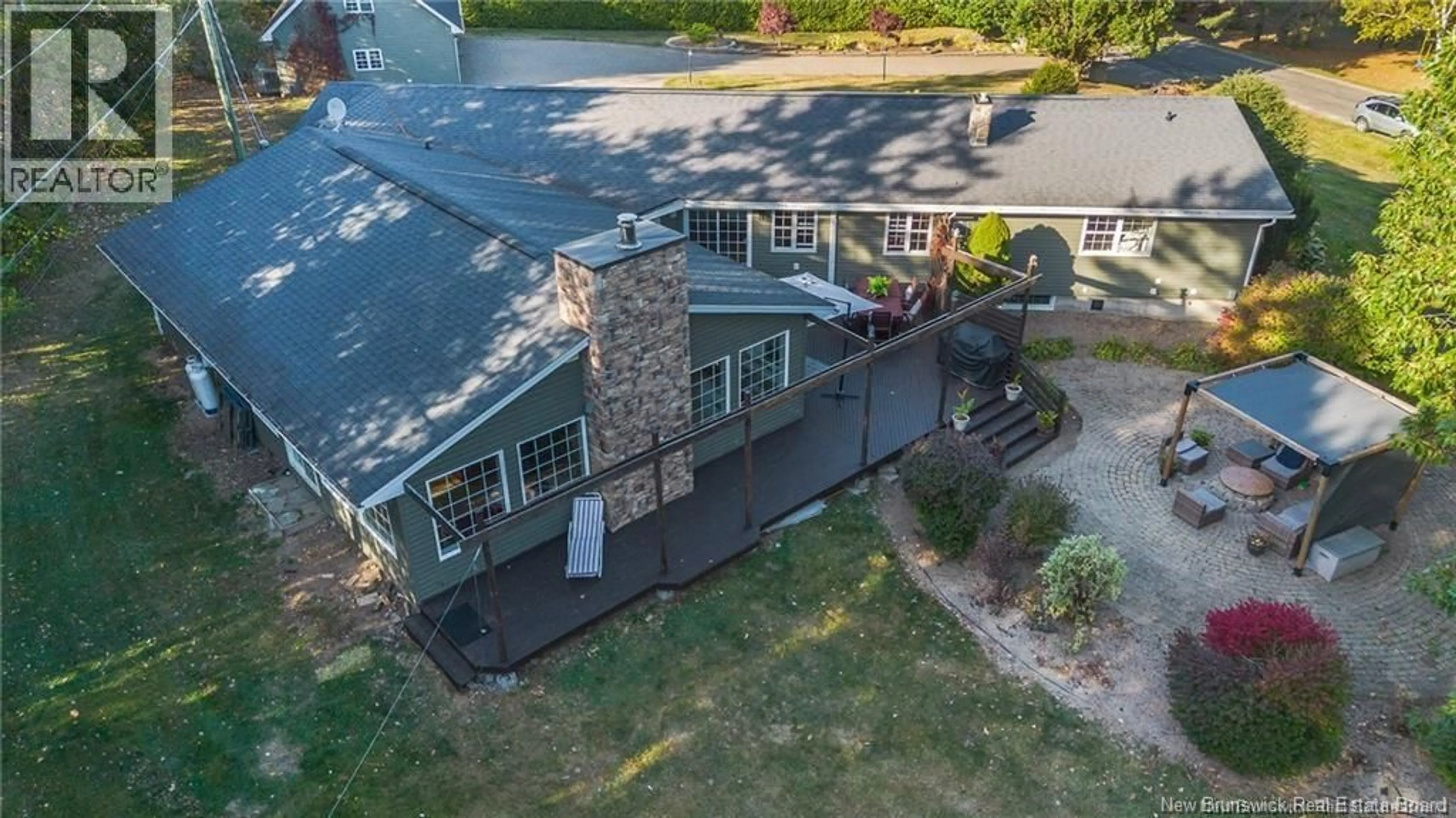 A pic from outside/outdoor area/front of a property/back of a property/a pic from drone, unknown for 121 GRAHAM DRIVE, Island View New Brunswick E3E1A2