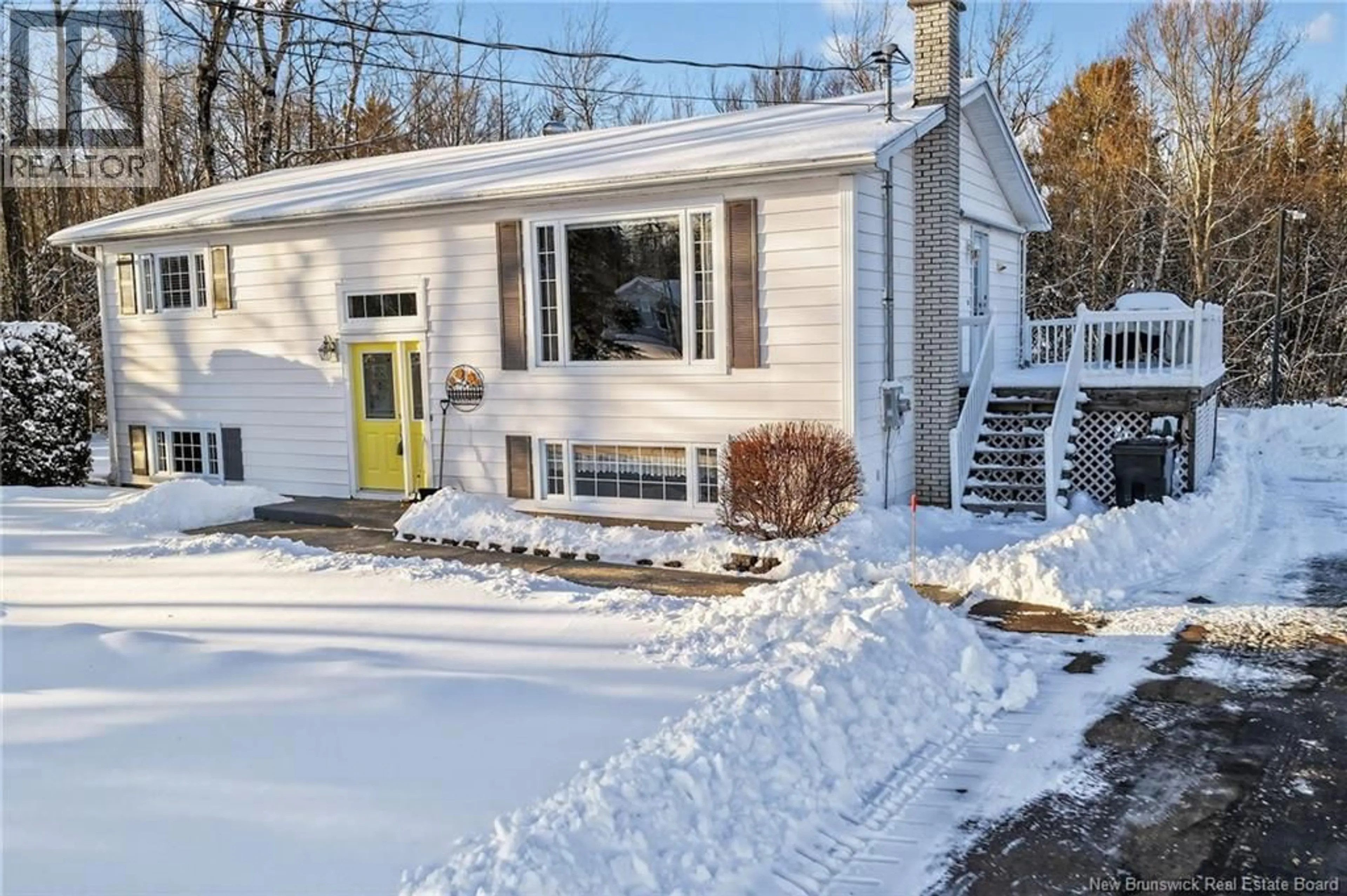 Home with vinyl exterior material, street for 96 YOUNG RIDGE ROAD, Rogersville New Brunswick E4Y1G1