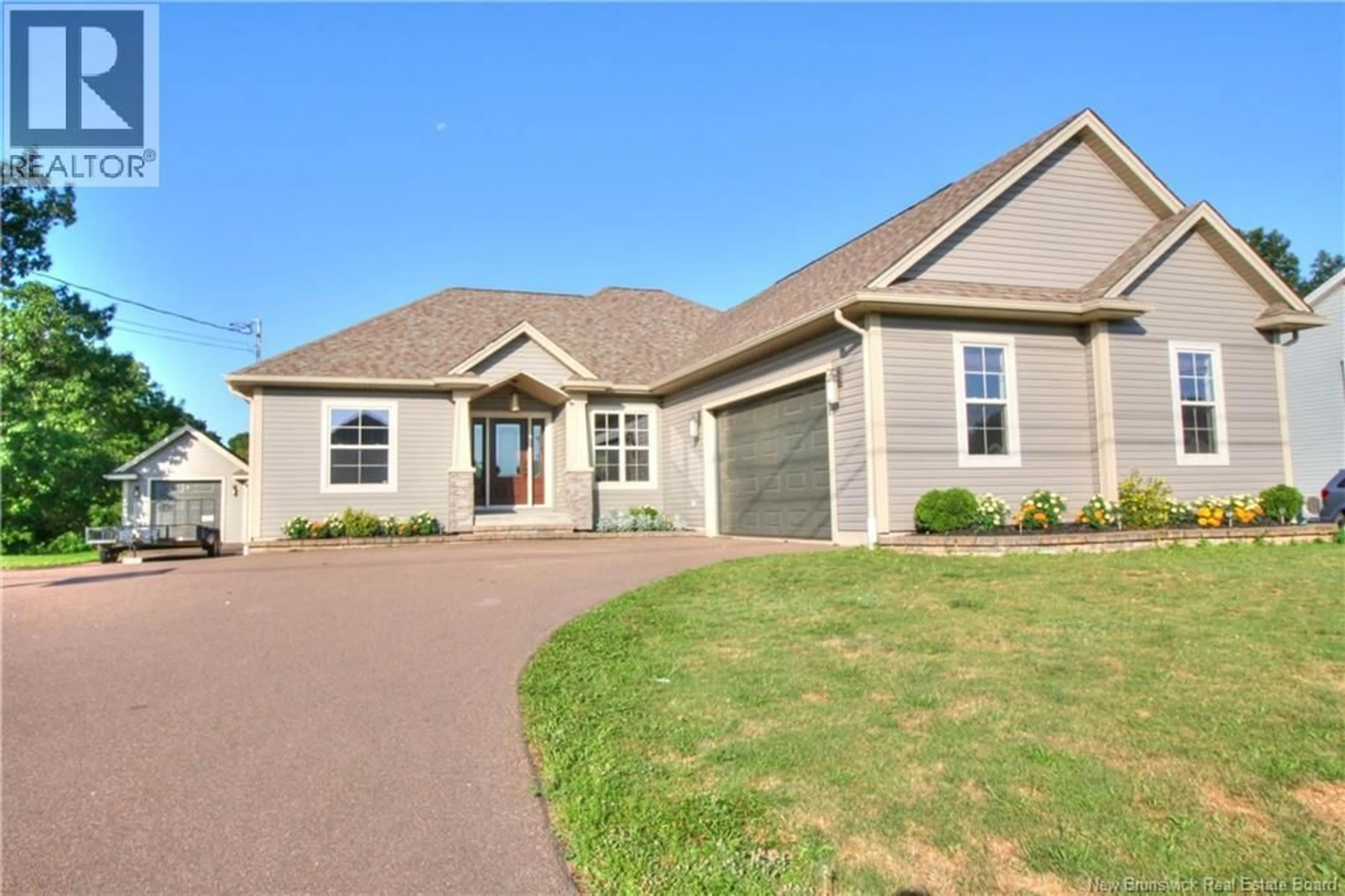 Home with vinyl exterior material, street for 111 AURELE CORMIER STREET, Shediac New Brunswick E4P9C1