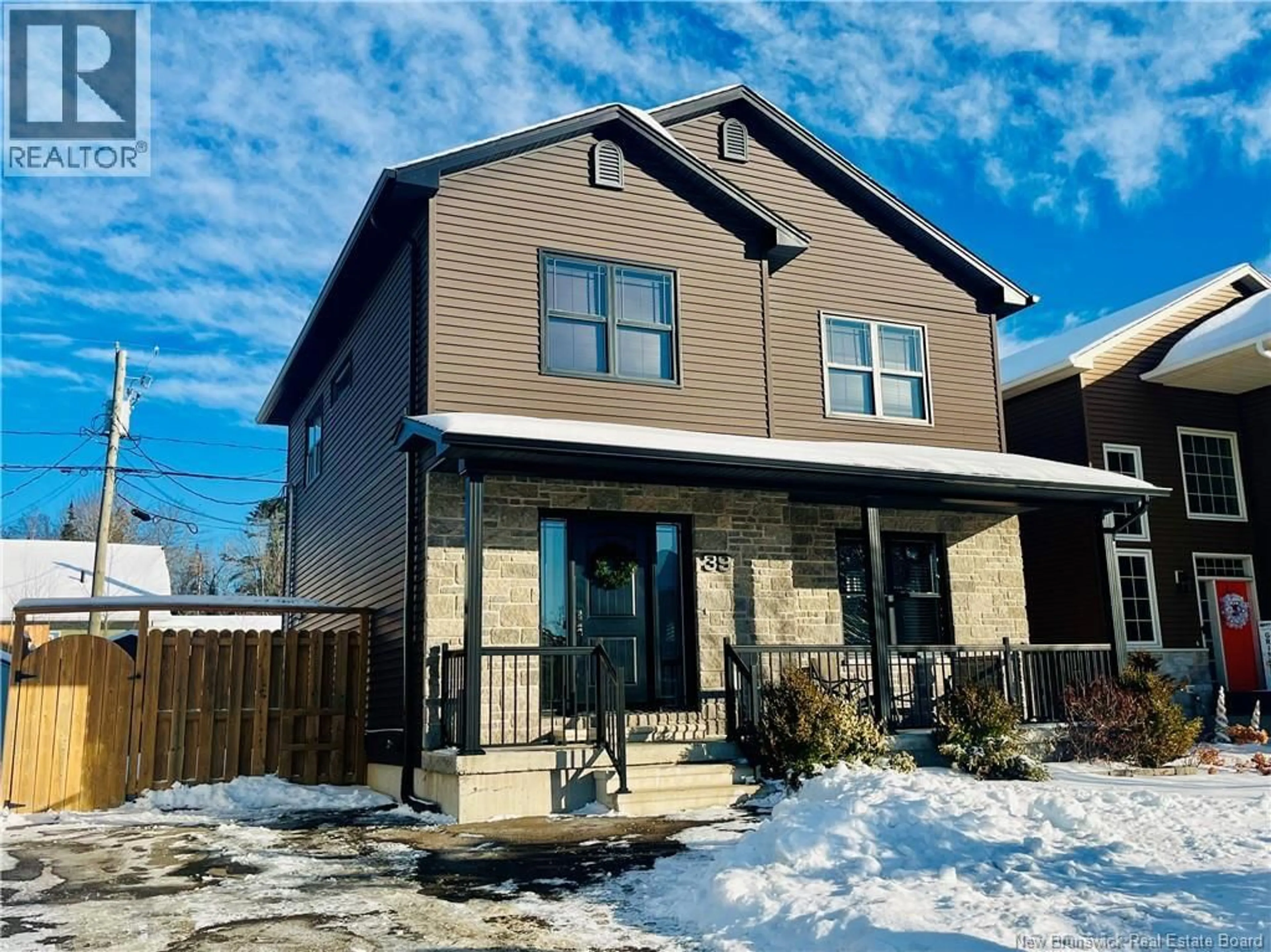 Home with brick exterior material, street for 39 BRAMBLE, Fredericton New Brunswick E3G0C8
