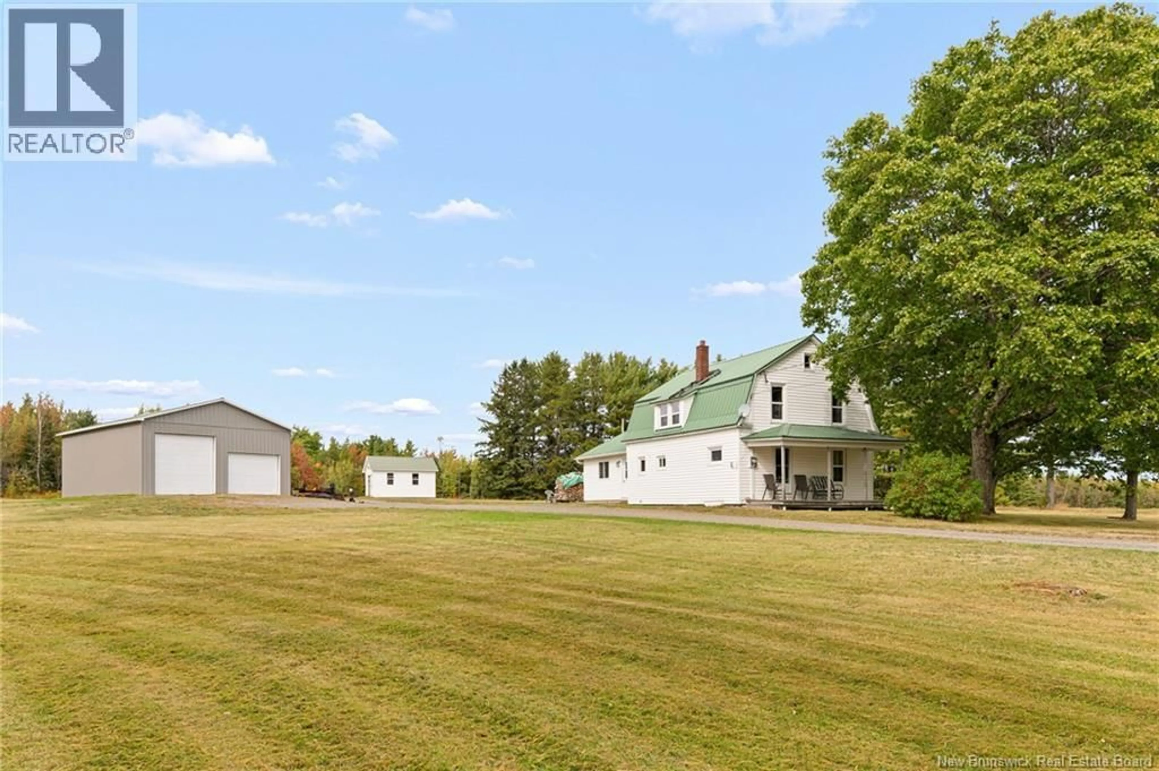 A pic from outside/outdoor area/front of a property/back of a property/a pic from drone, unknown for 836 SCOTCH SETTLEMENT, Irishtown New Brunswick E1H1Y4