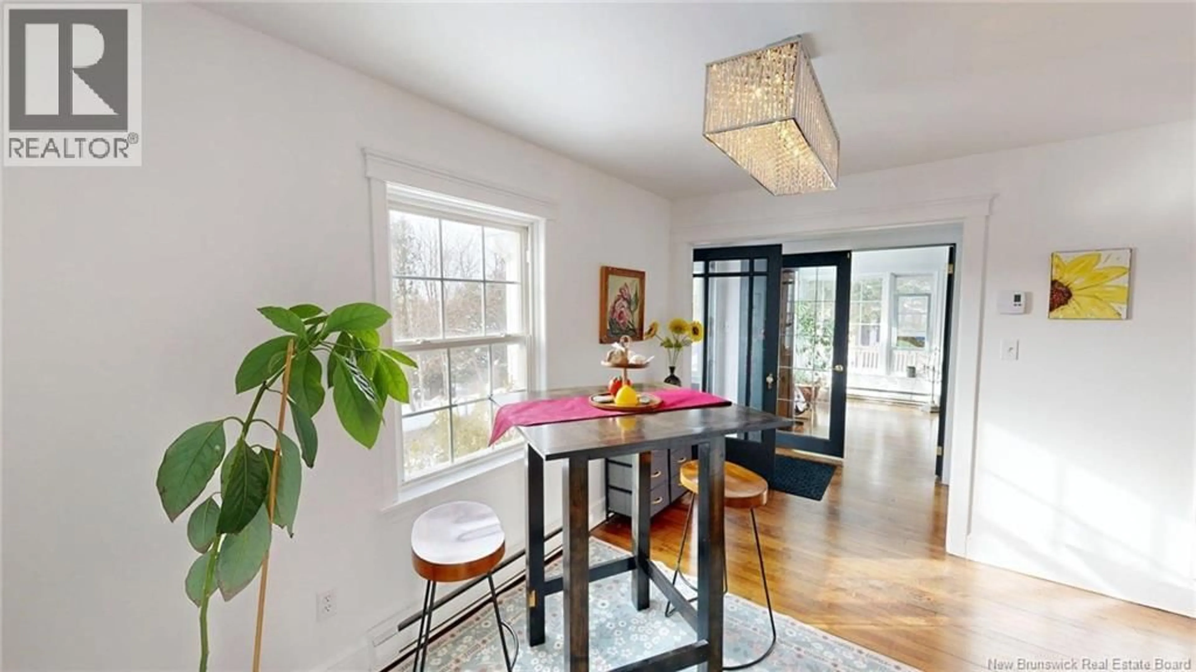 Dining room, wood/laminate floor for 63 EDEN DRIVE, Rothesay New Brunswick E2H1L3