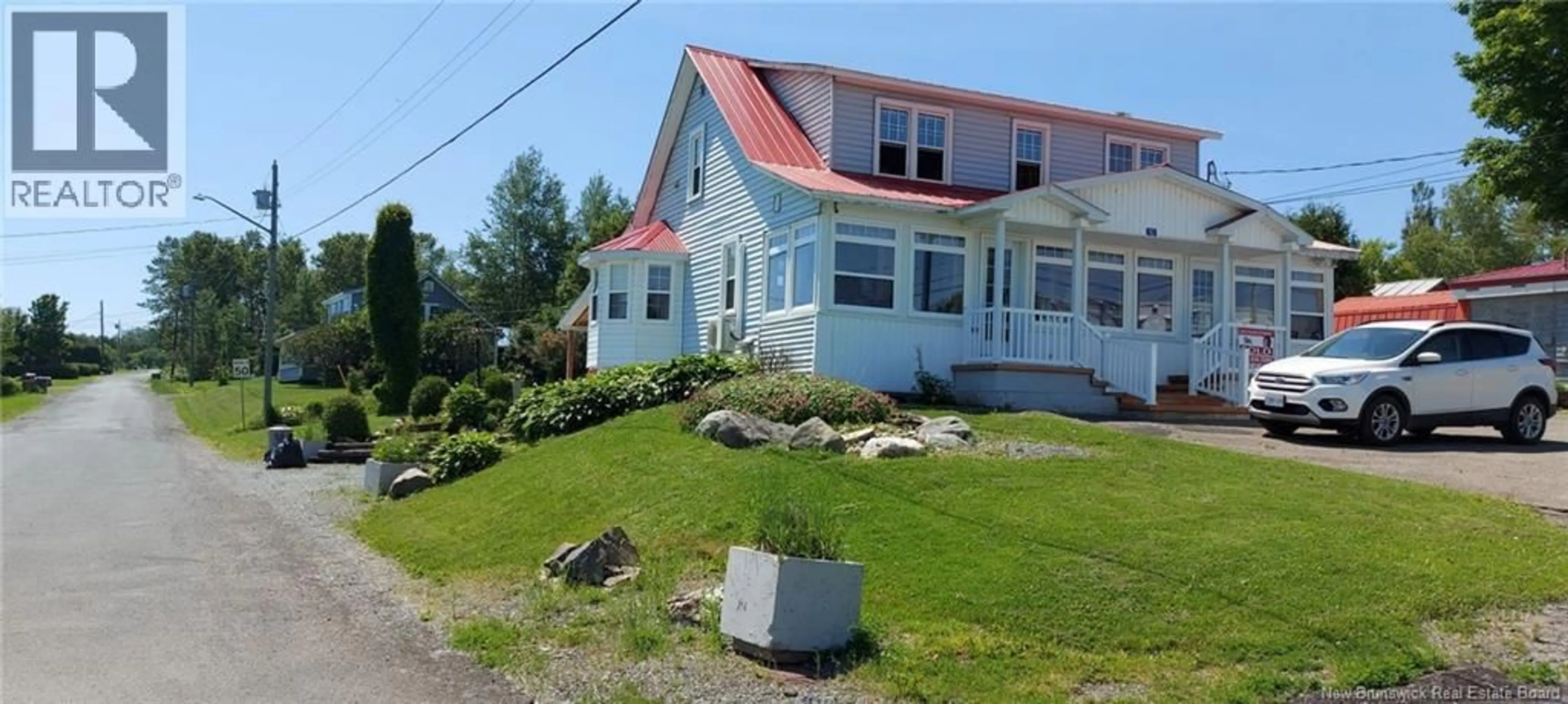 A pic from outside/outdoor area/front of a property/back of a property/a pic from drone, unknown for 10 HARTLAND BRIDGE HILL ROAD, Somerville New Brunswick E7P2S6