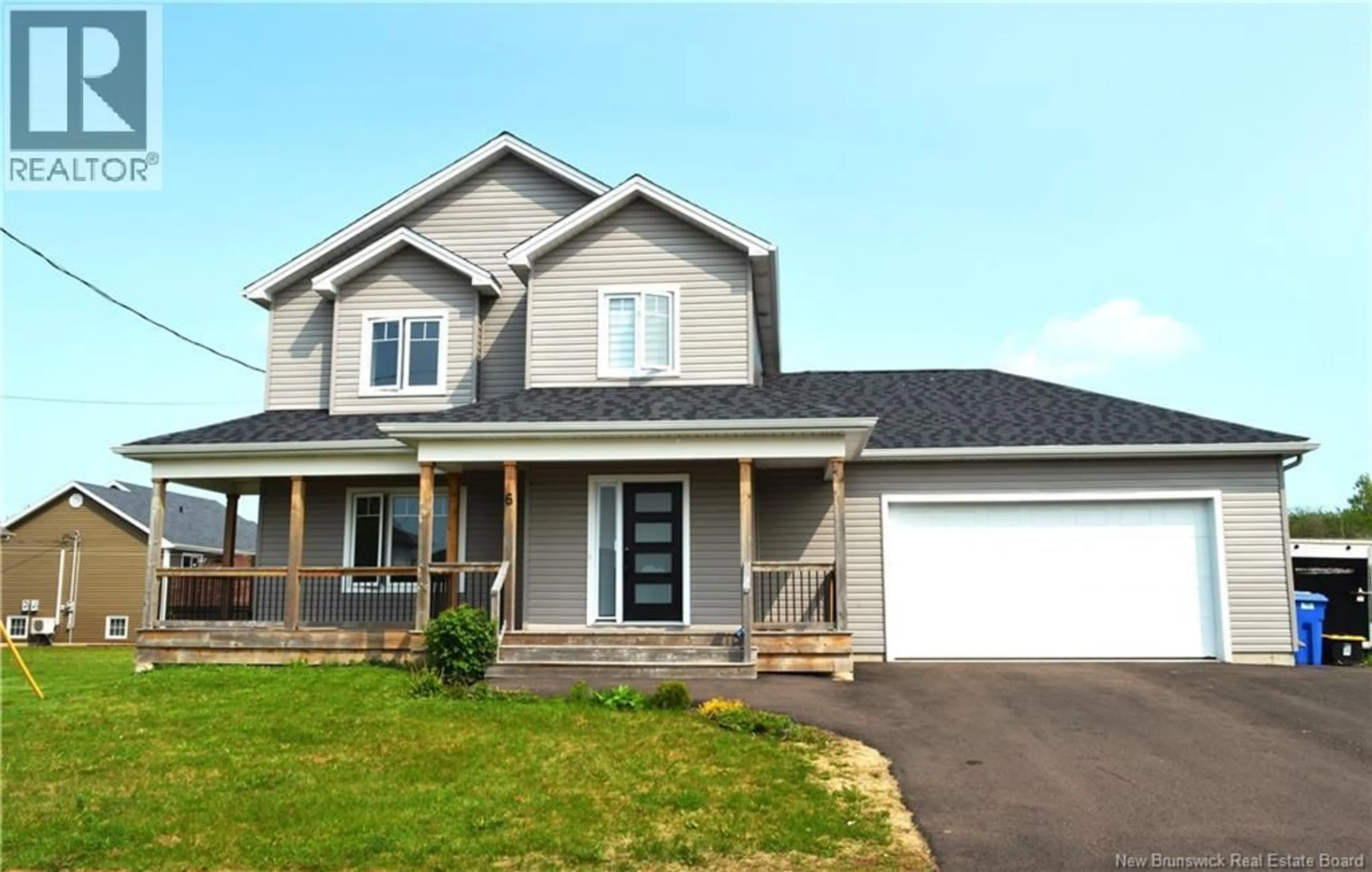 Home with vinyl exterior material, street for 6 DOMINIQUE STREET, Shediac New Brunswick E4P0S2