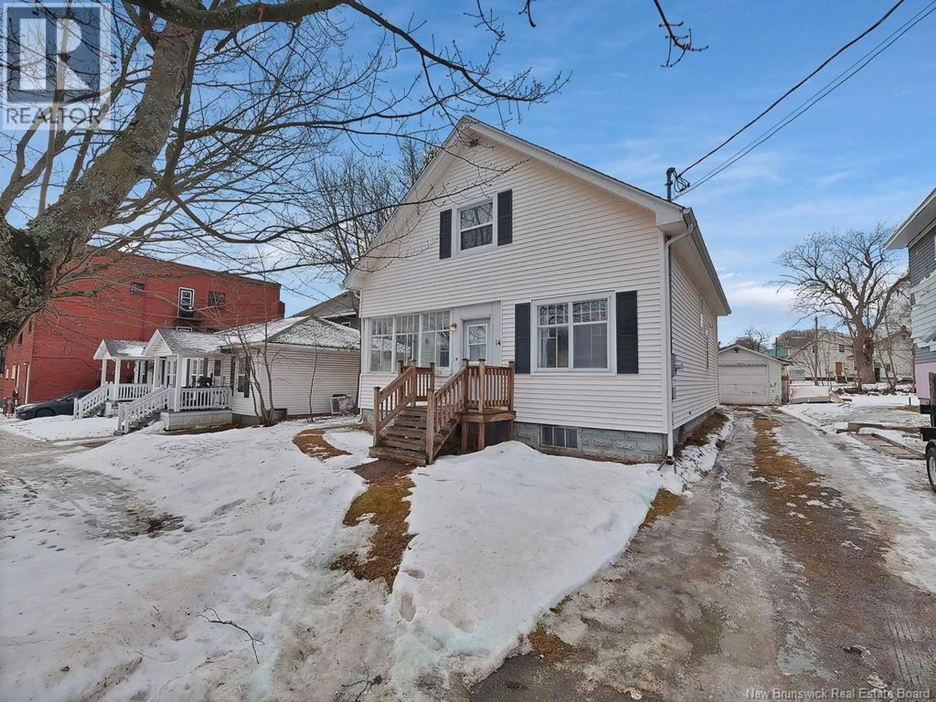 A pic from outside/outdoor area/front of a property/back of a property/a pic from drone, street for 14 PORTLEDGE AVENUE, Moncton New Brunswick E1C5S4