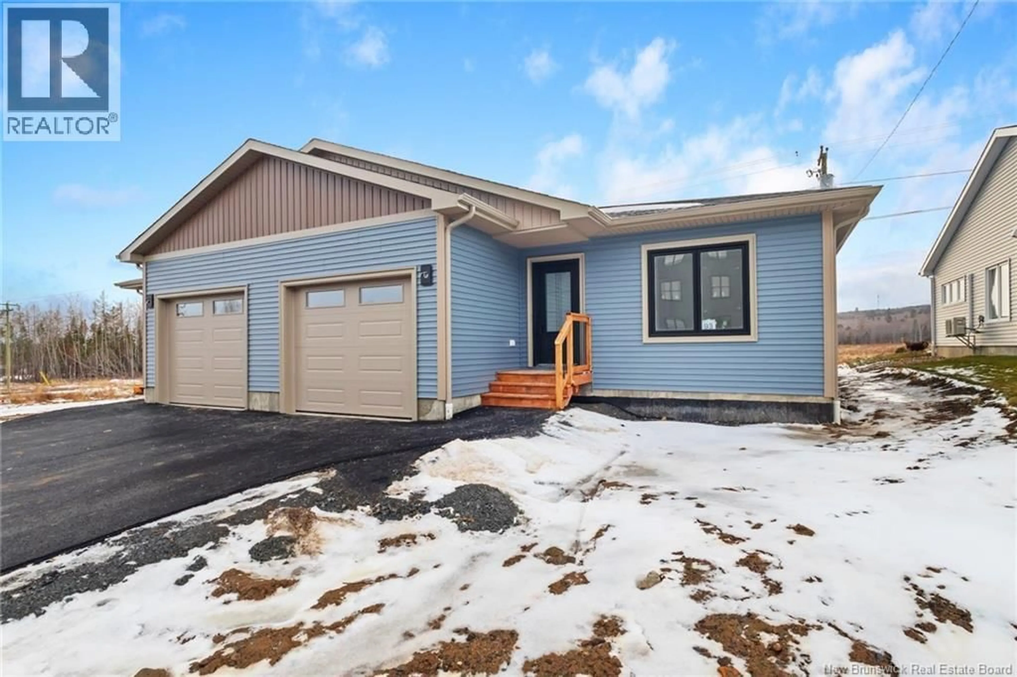 Home with vinyl exterior material, street for 93 ATTENBOROUGH DRIVE, Fernmount New Brunswick E3A9R6