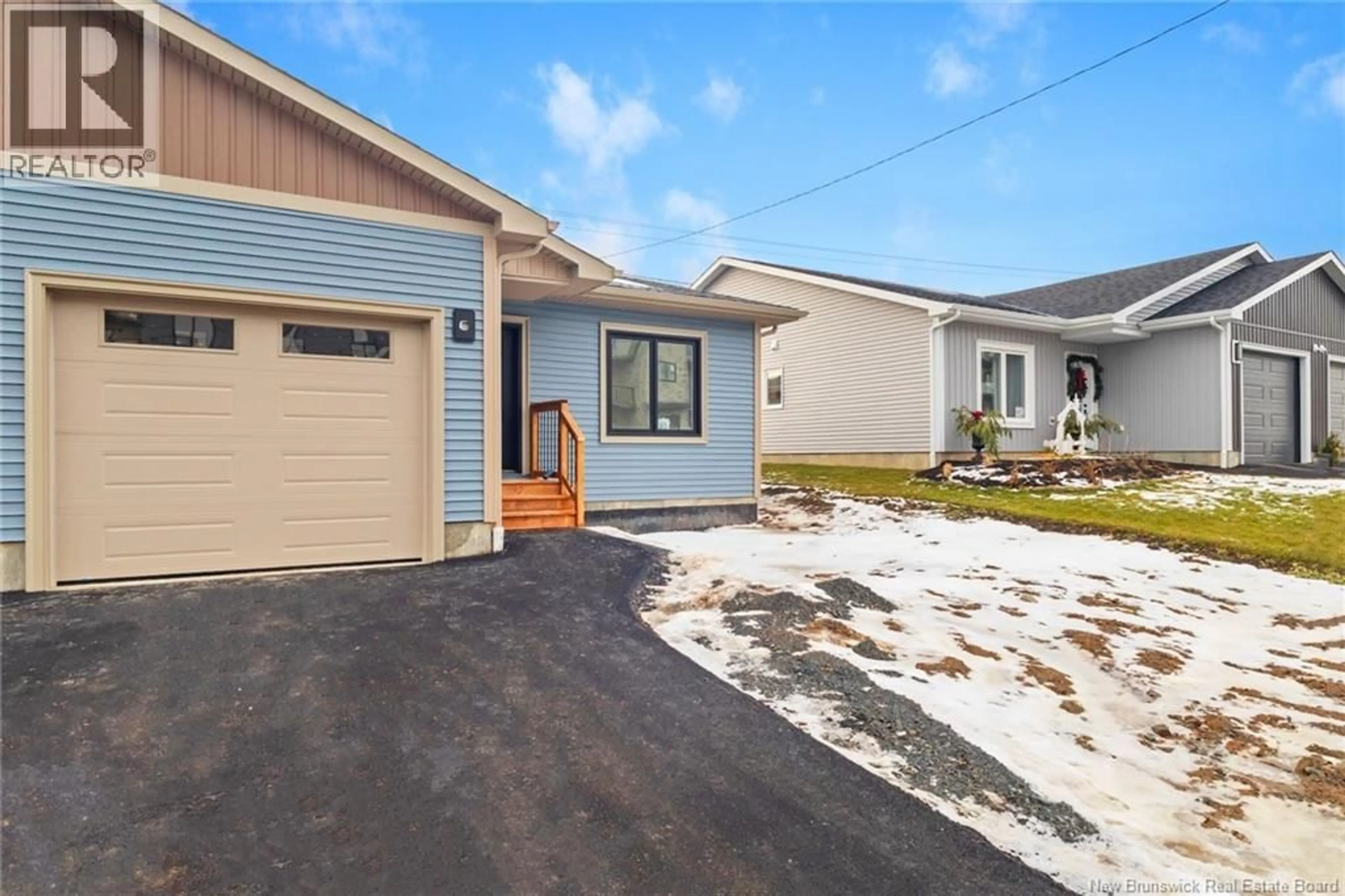 Home with vinyl exterior material, street for 93 ATTENBOROUGH DRIVE, Fernmount New Brunswick E3A9R6