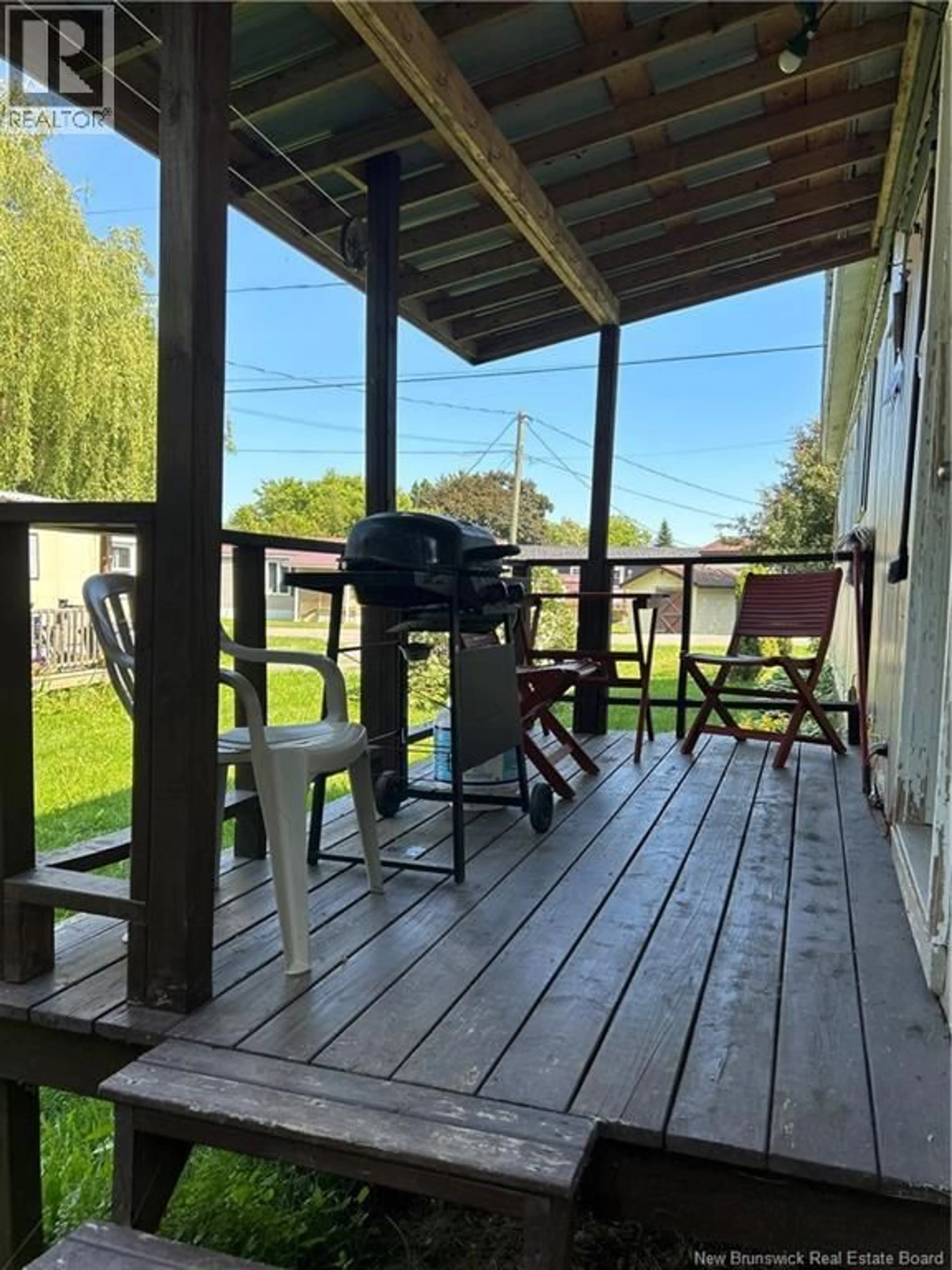 Patio, water/lake/river/ocean view for 194 UNION STREET, Woodstock New Brunswick E7M2X5