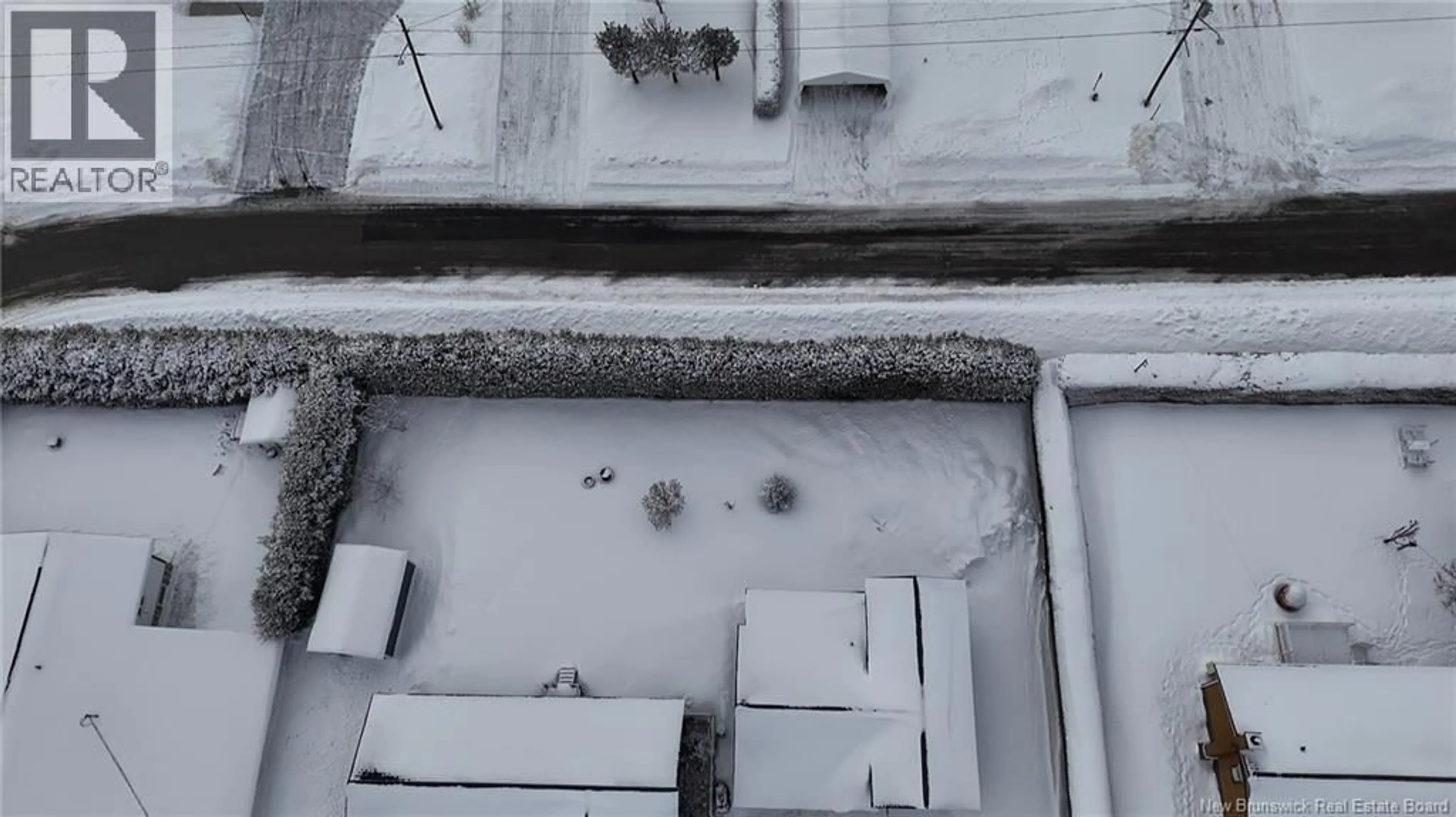 A pic from outside/outdoor area/front of a property/back of a property/a pic from drone, building for 151 THERIAULT, Grand Falls New Brunswick E3Y1B6