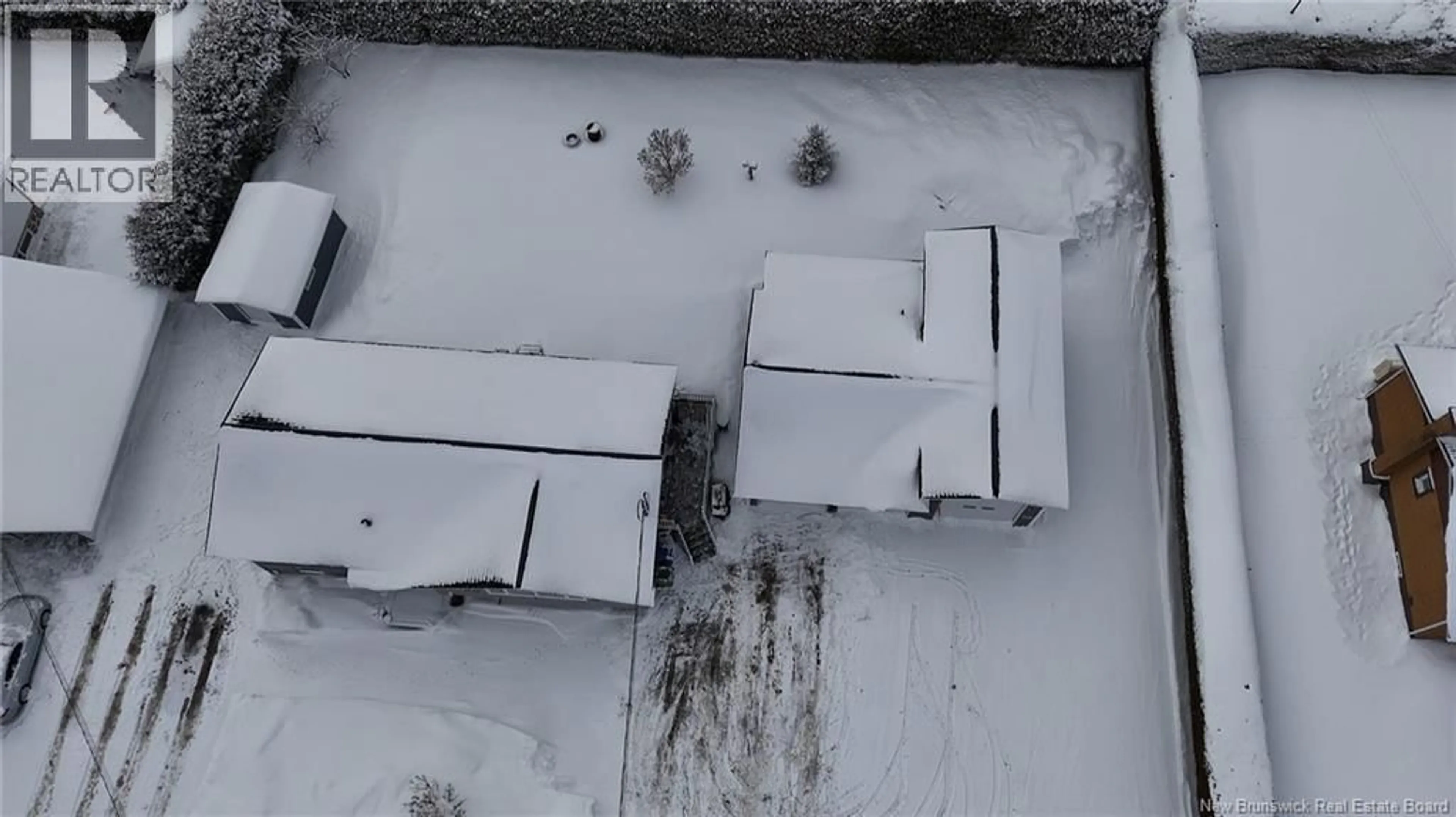 A pic from outside/outdoor area/front of a property/back of a property/a pic from drone, building for 151 THERIAULT, Grand Falls New Brunswick E3Y1B6