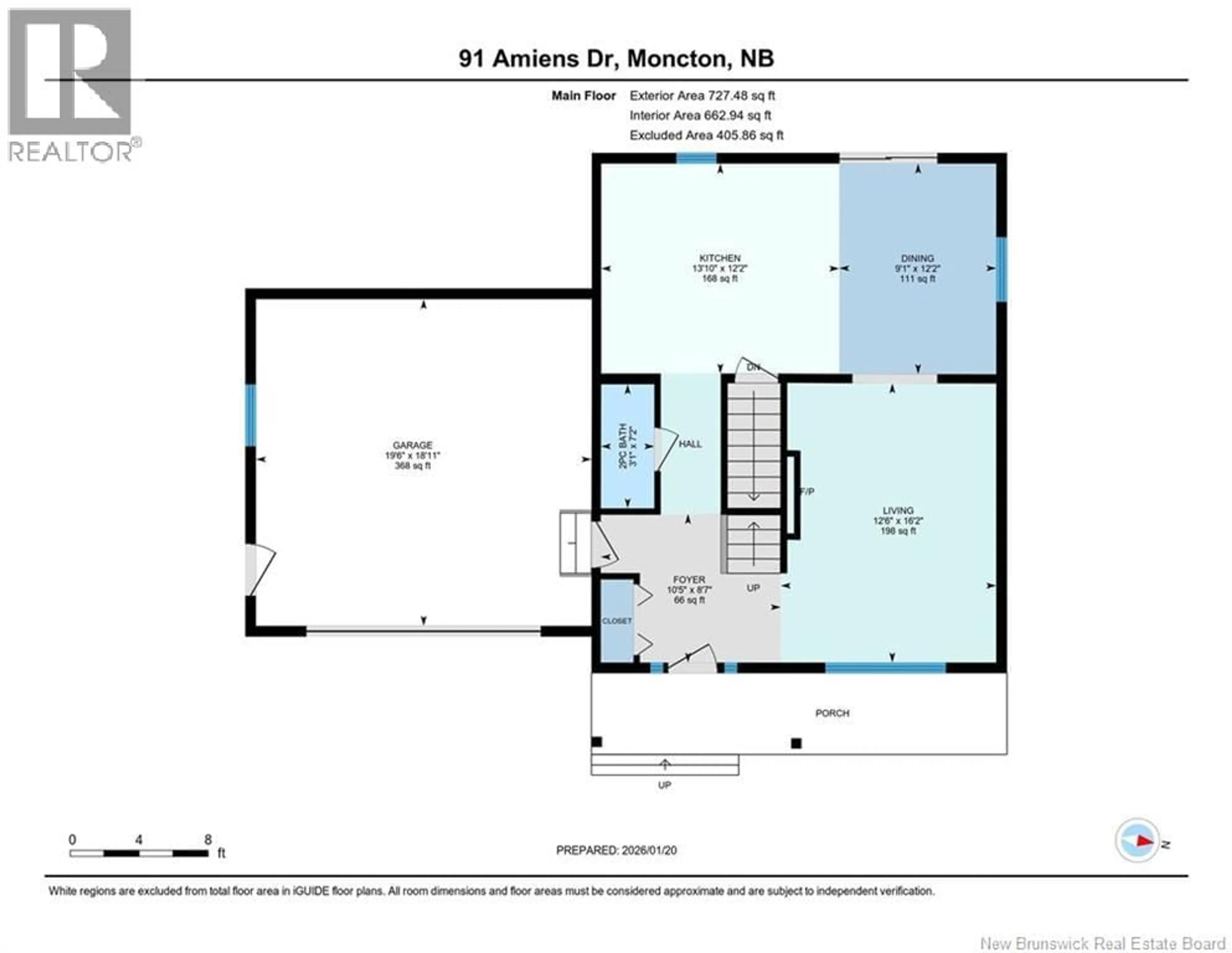 Unknown for 91 AMIENS DRIVE, Moncton New Brunswick E1G0X4