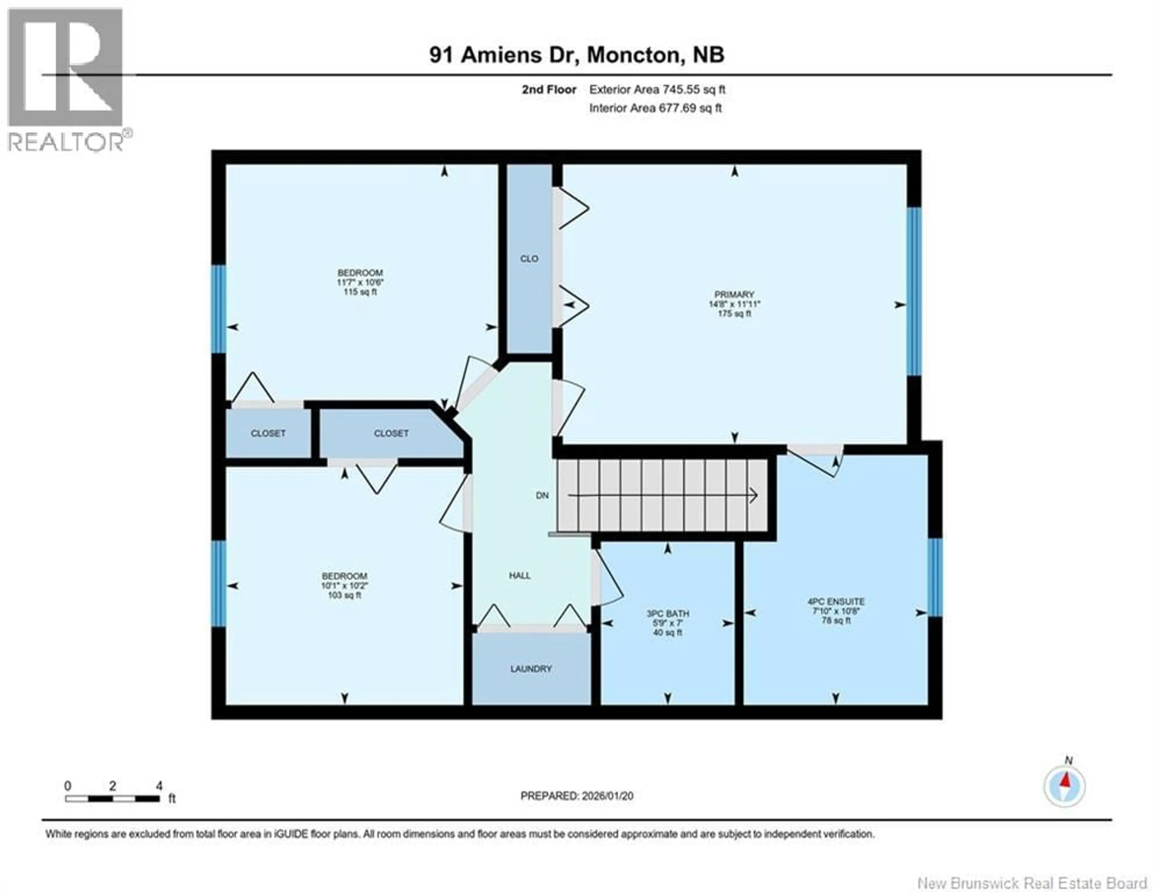 Floor plan for 91 AMIENS DRIVE, Moncton New Brunswick E1G0X4
