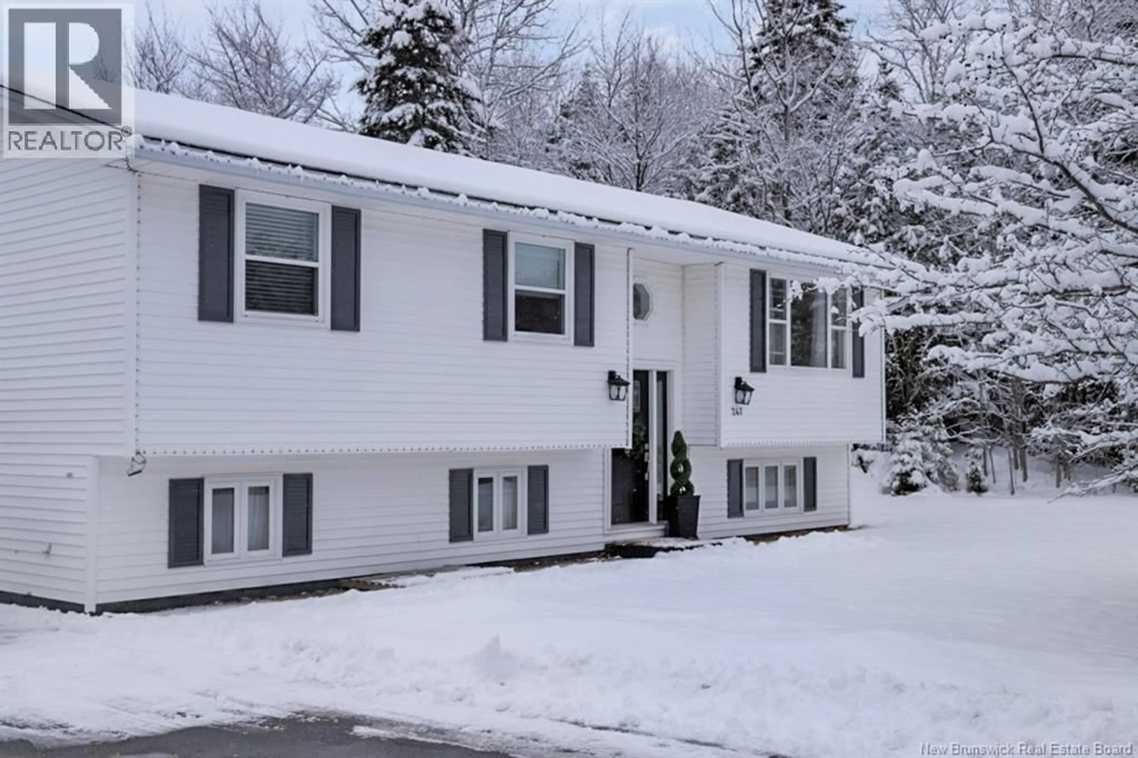 Home with vinyl exterior material, street for 247 FRENCH VILLAGE, French Village New Brunswick E2S1B8