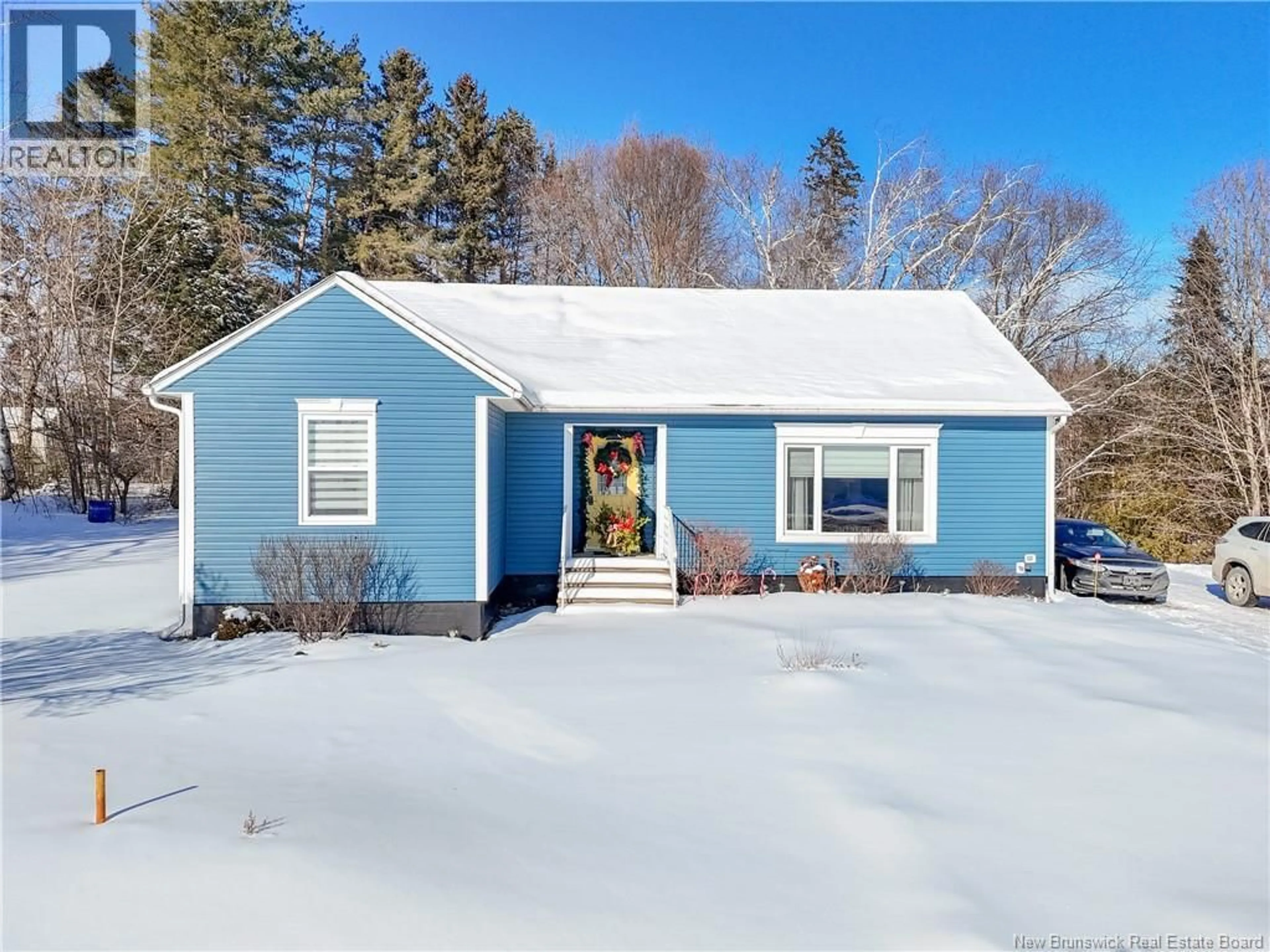 Home with vinyl exterior material, street for 744 CENTRAL STREET, Centreville New Brunswick E7K2M5