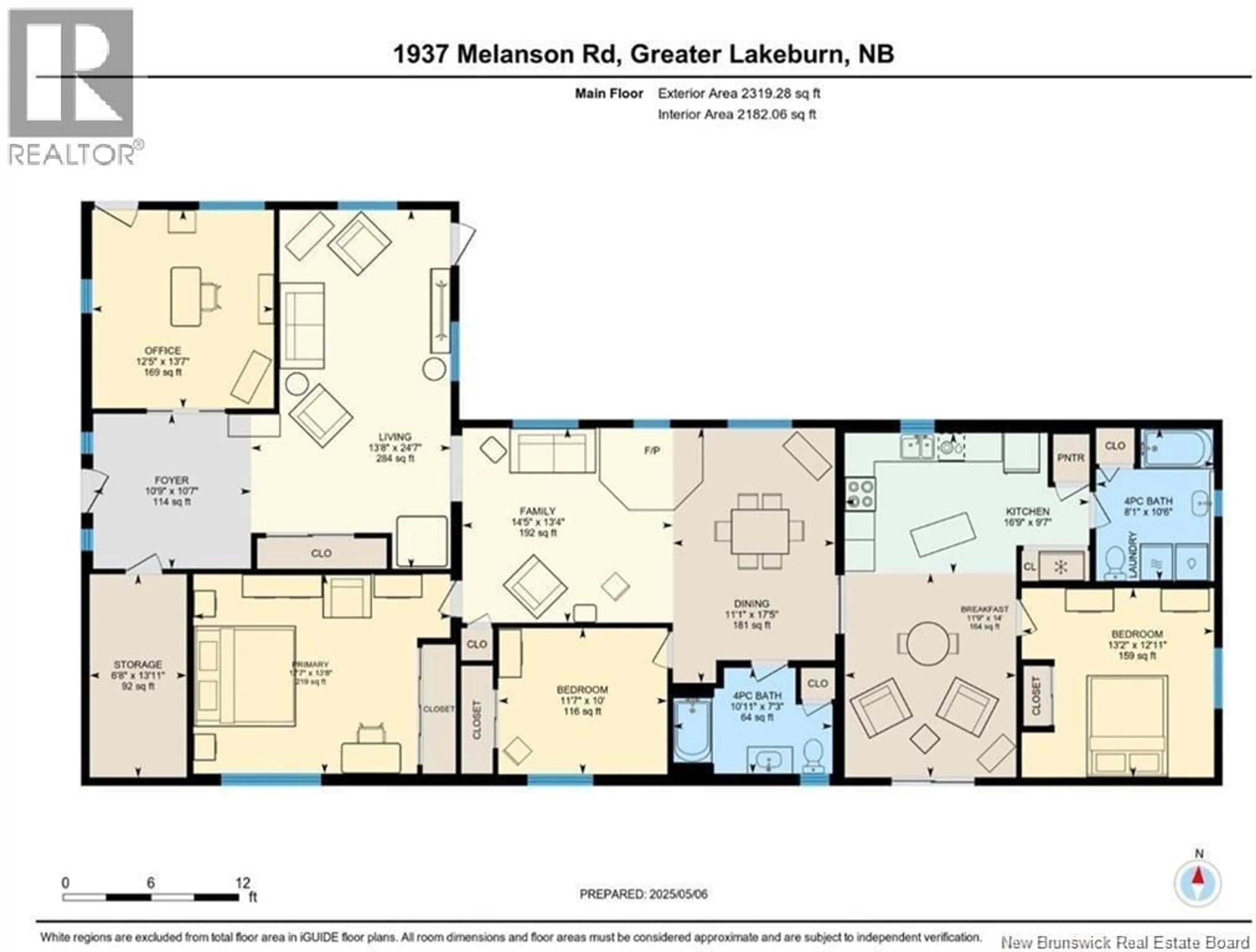 Floor plan for 1937 MELANSON ROAD, Lakeburn New Brunswick E1H2C6