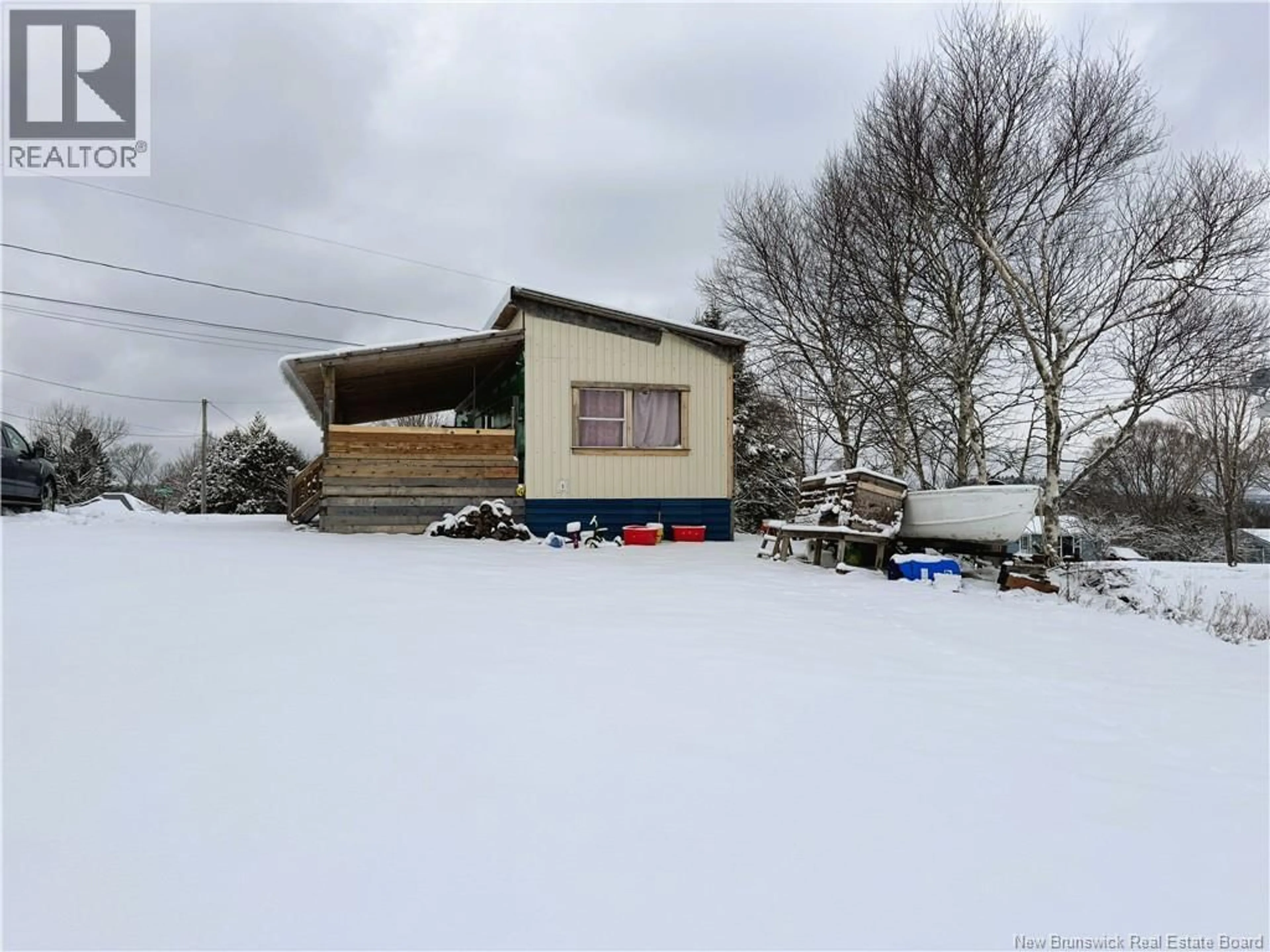 A pic from outside/outdoor area/front of a property/back of a property/a pic from drone, street for 63 FRENCH VILLAGE ROAD, Blacks Harbour New Brunswick E4N2J6