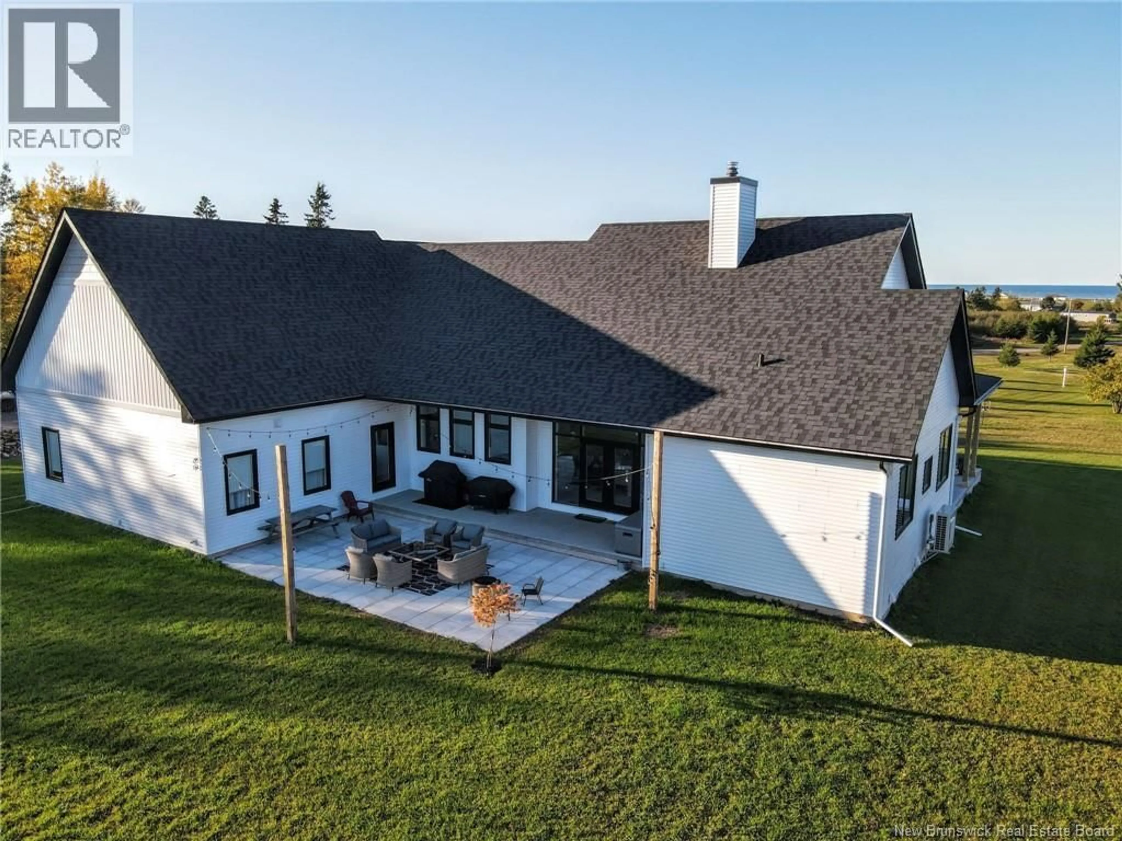 A pic from outside/outdoor area/front of a property/back of a property/a pic from drone, mountain view for 1763 ROUTE 950, Trois Ruisseaux New Brunswick E4N2Y8