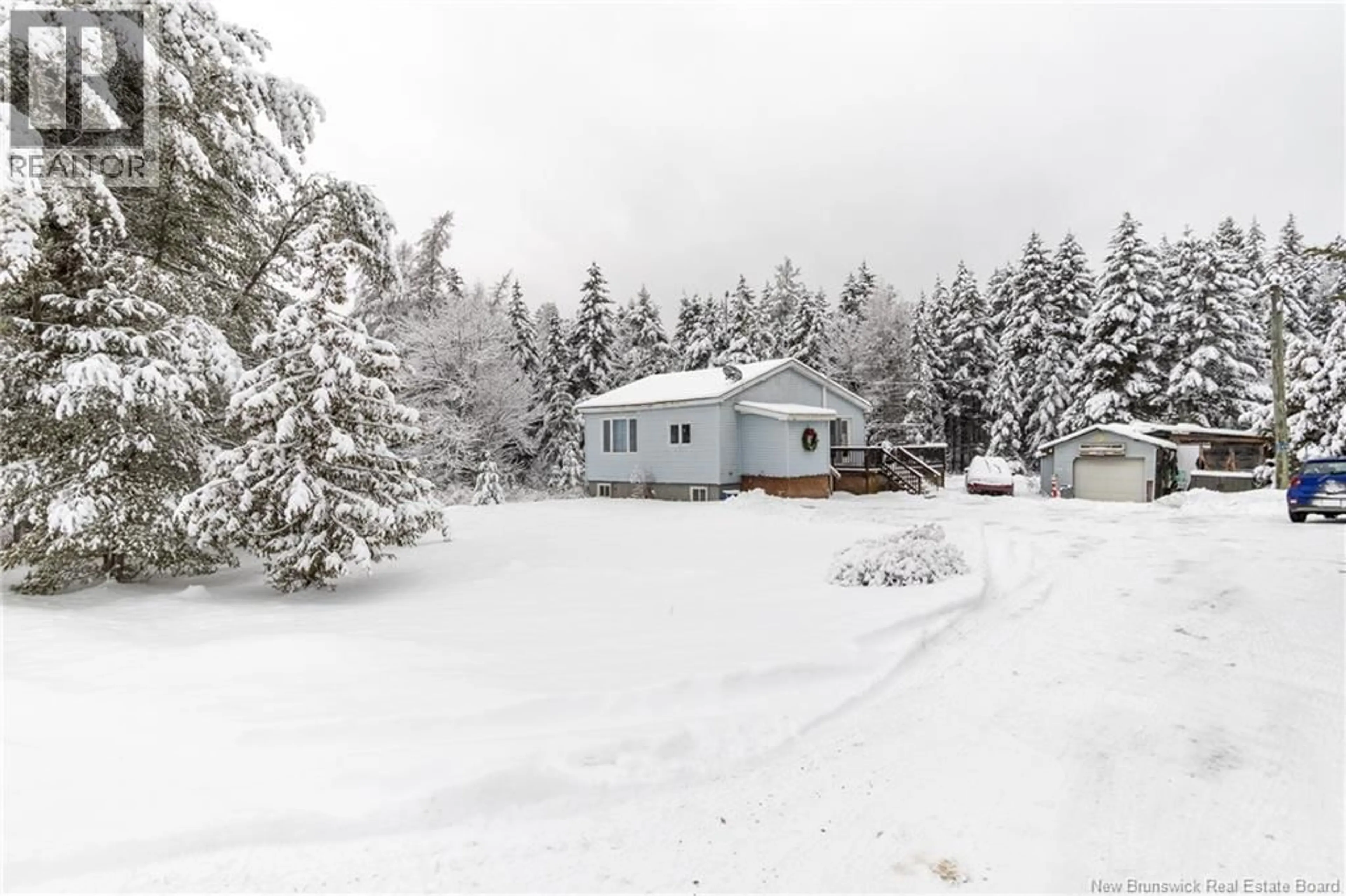 A pic from outside/outdoor area/front of a property/back of a property/a pic from drone, street for 349 MILKISH CREEK ROAD, Summerville New Brunswick E5S1V7