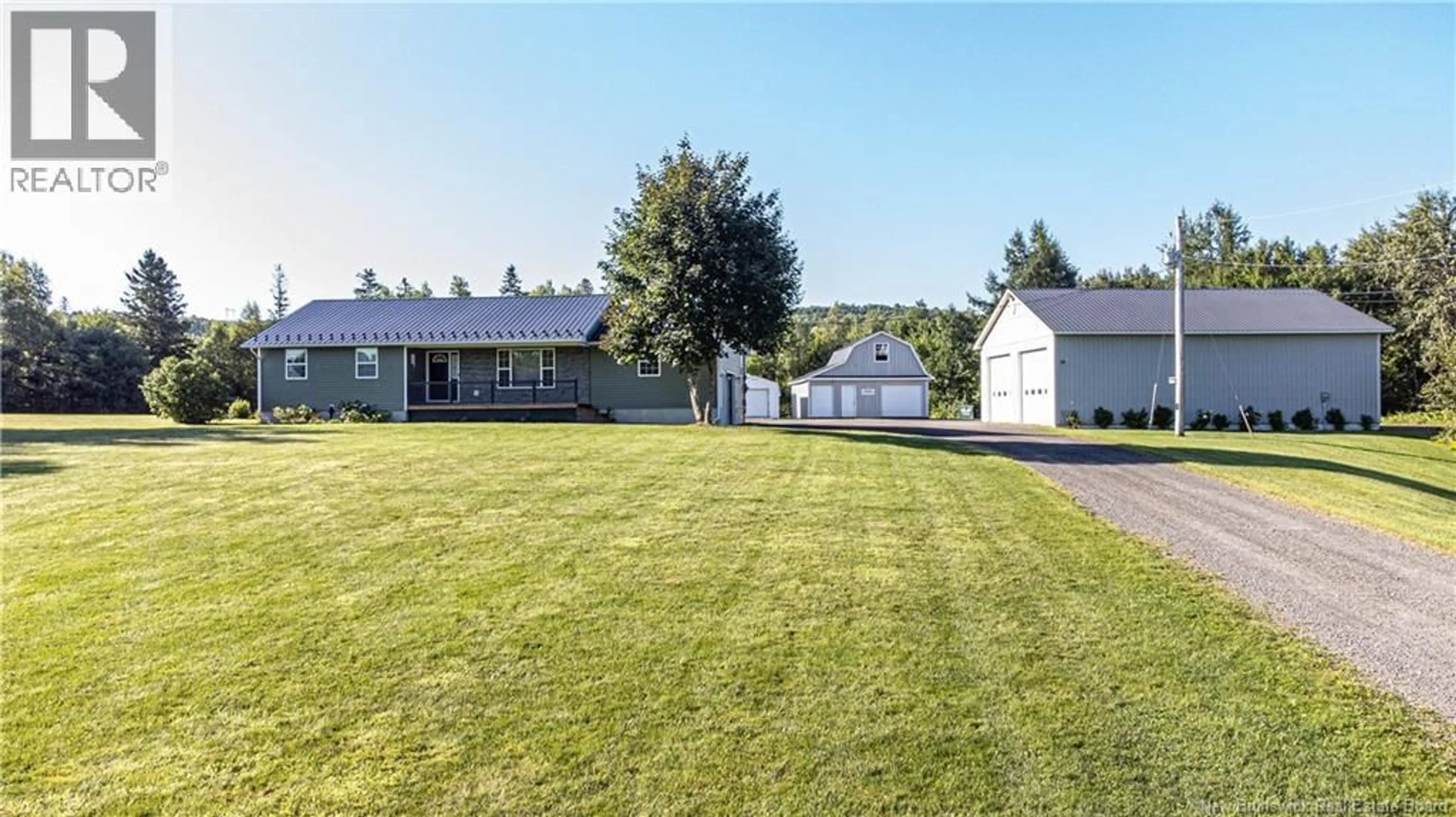 A pic from outside/outdoor area/front of a property/back of a property/a pic from drone, unknown for 1319 RTE 104, Upper Keswick New Brunswick E6L2G8